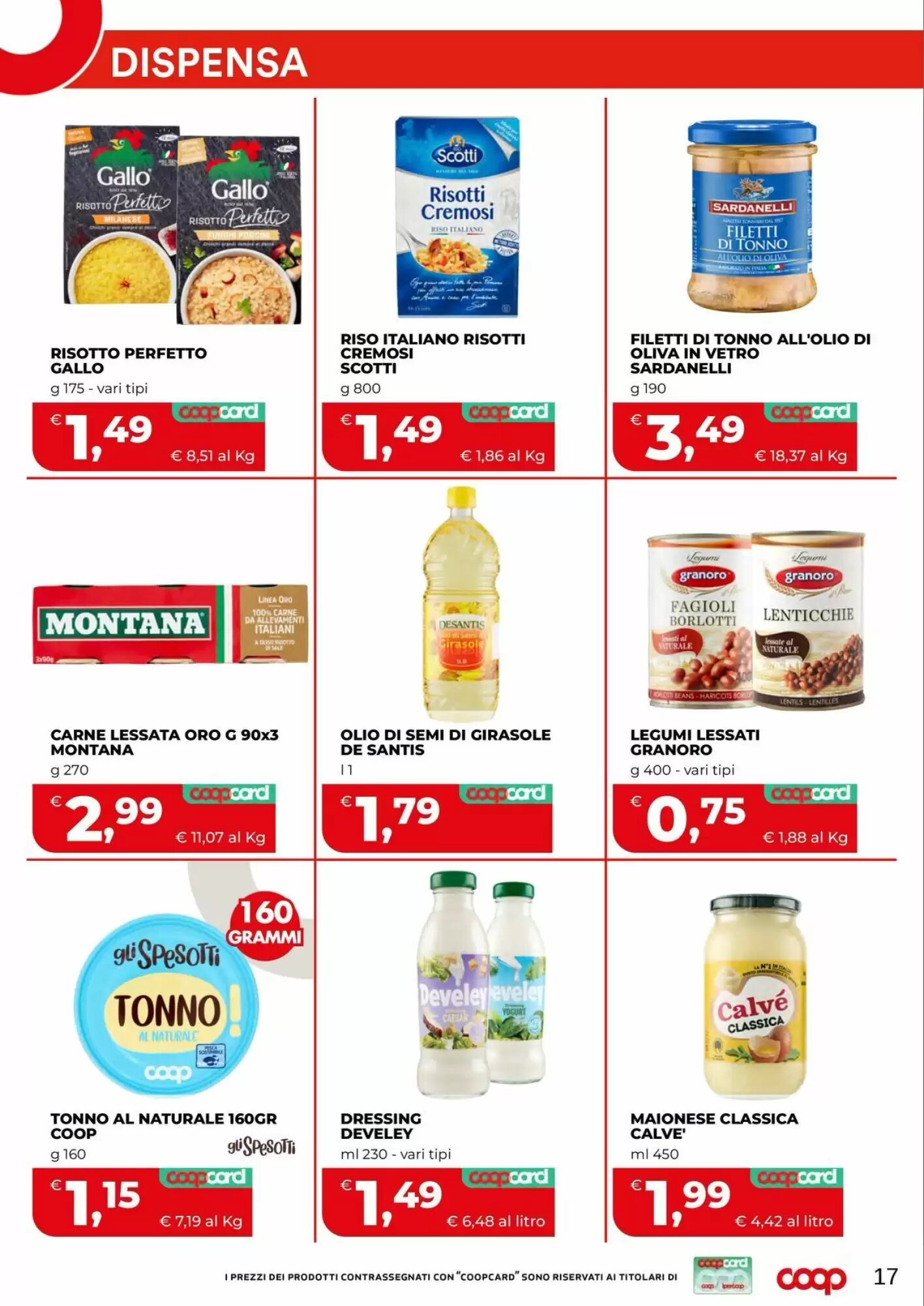 Volantino promozionale Coop Master Alleanza 3.0  valide dal 20/08/2026 - Pagina 17.