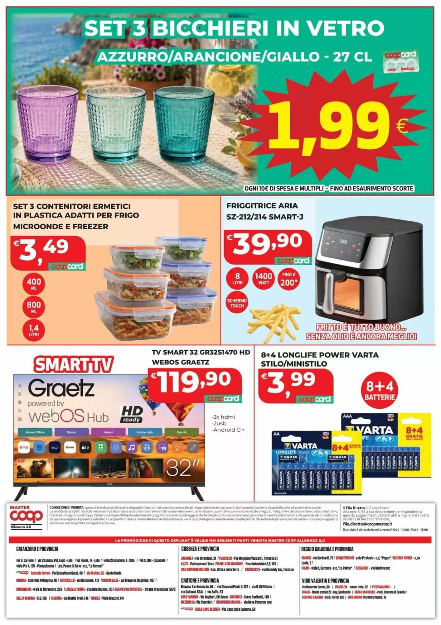 Volantino promozionale Coop Master Alleanza 3.0  valide dal 20/08/2026 - Pagina 23.
