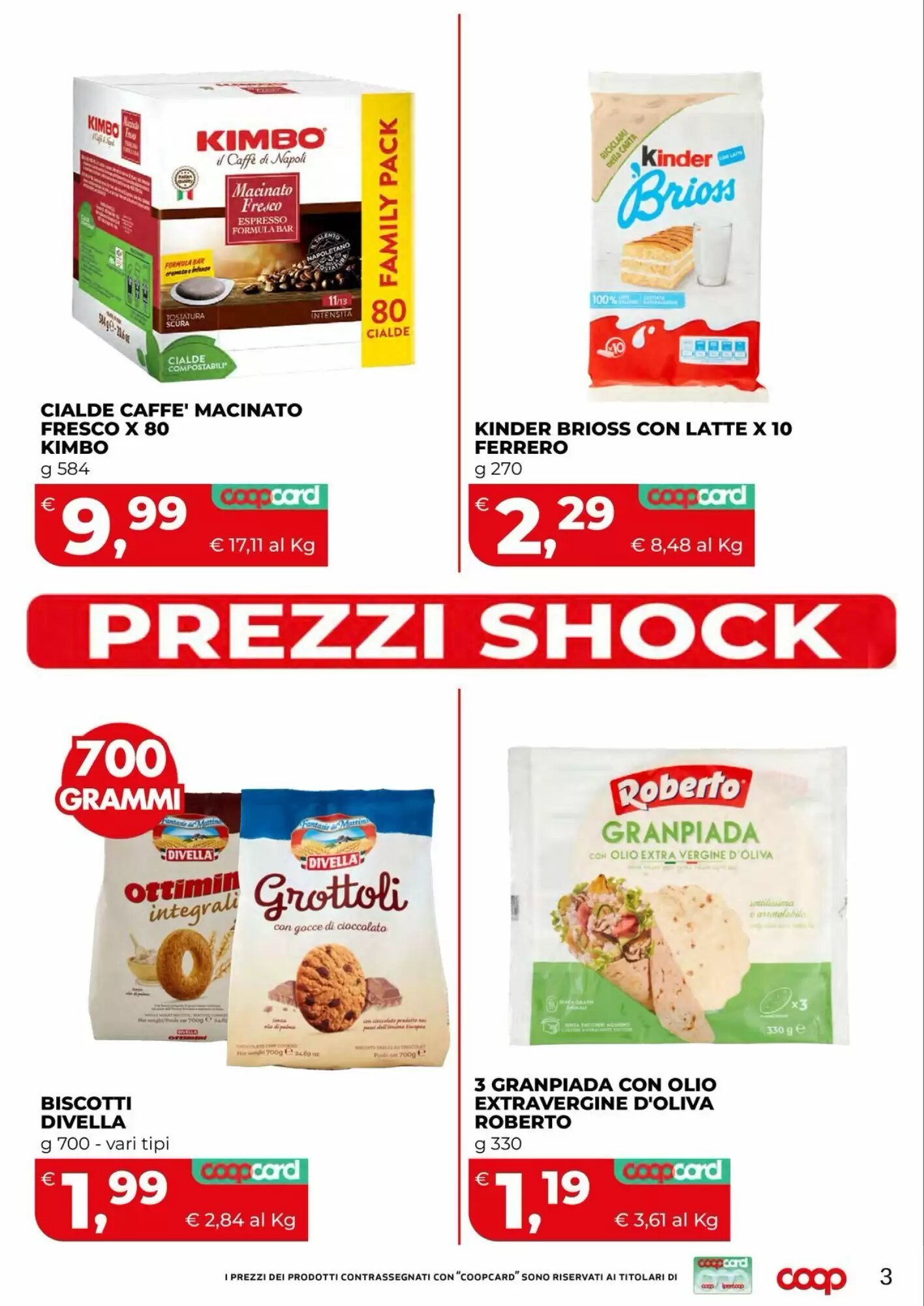 Volantino promozionale Coop Master Alleanza 3.0  valide dal 20/08/2026 - Pagina 3.