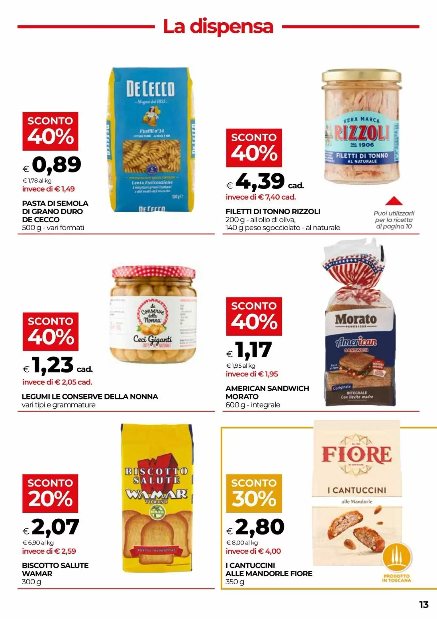 Volantino promozionale Coop  valide dal 20/08/2026 - Pagina 13.