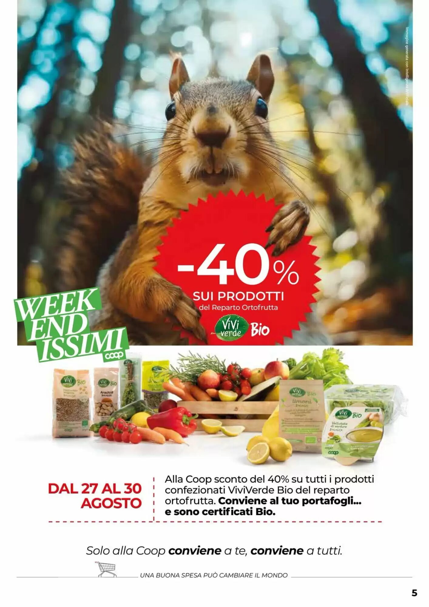 Volantino promozionale Coop  valide dal 20/08/2026 - Pagina 5.