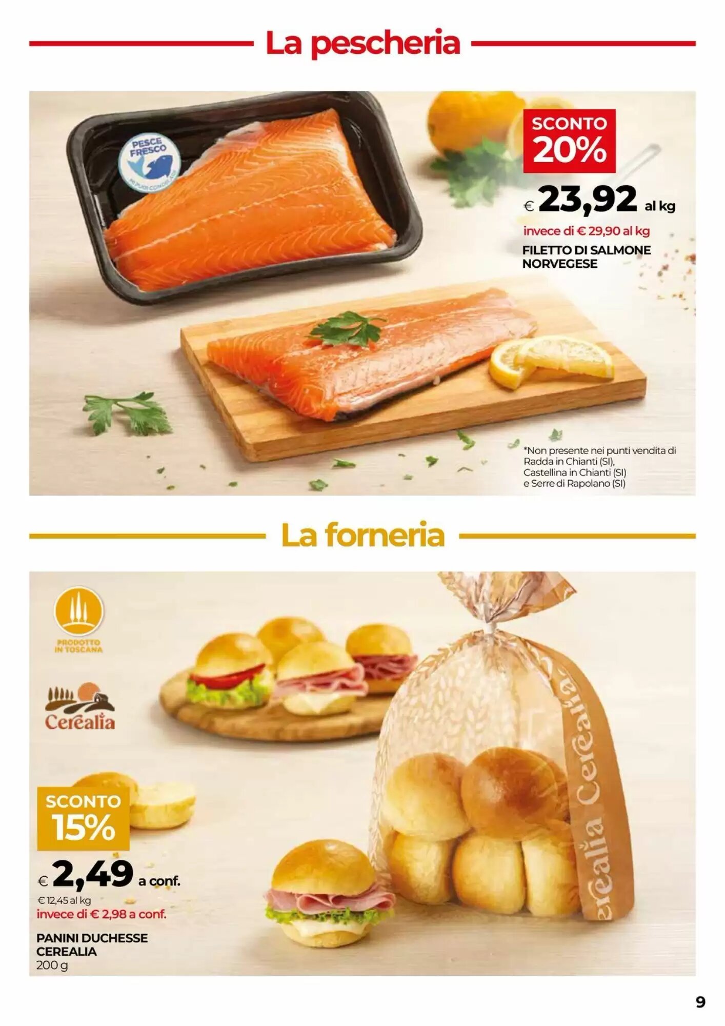 Volantino promozionale Coop  valide dal 20/08/2026 - Pagina 9.