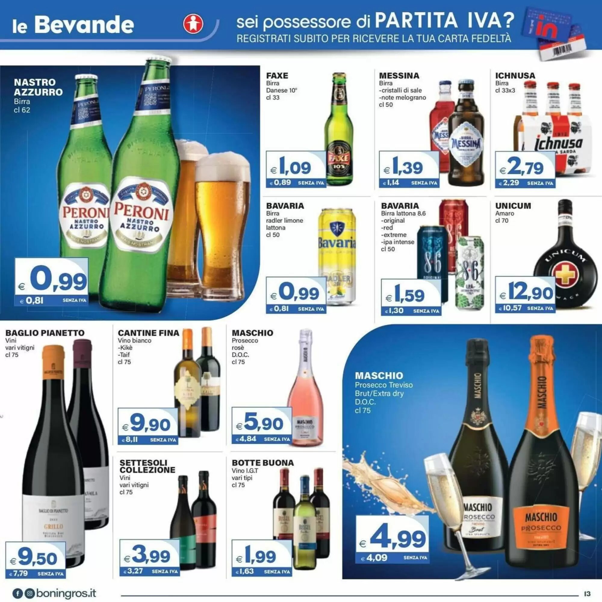 Volantino promozionale Boningros Cash and Carry  valide dal 20/08/2026 - Pagina 13.