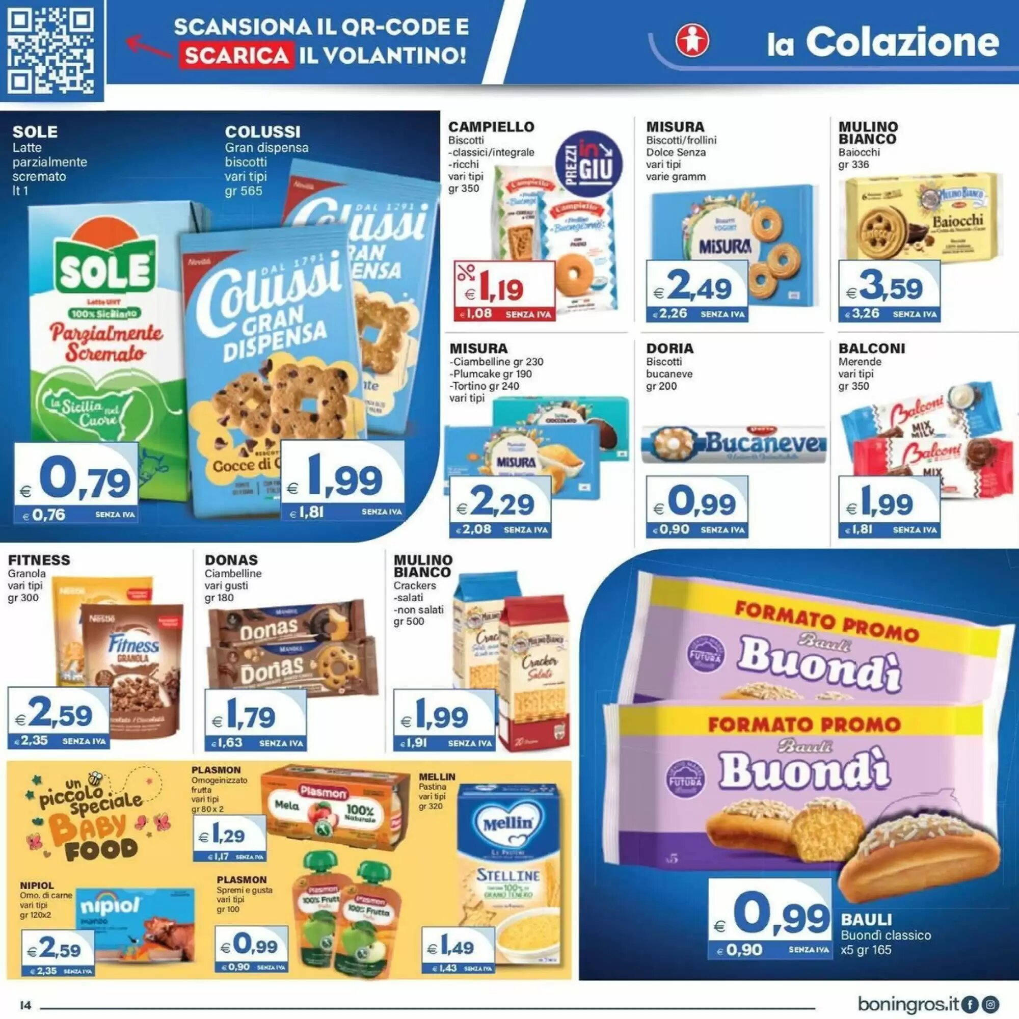 Volantino promozionale Boningros Cash and Carry  valide dal 20/08/2026 - Pagina 14.