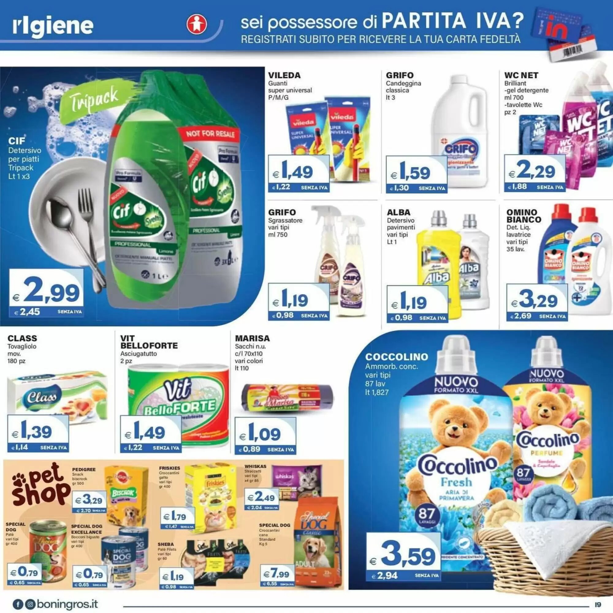 Volantino promozionale Boningros Cash and Carry  valide dal 20/08/2026 - Pagina 19.