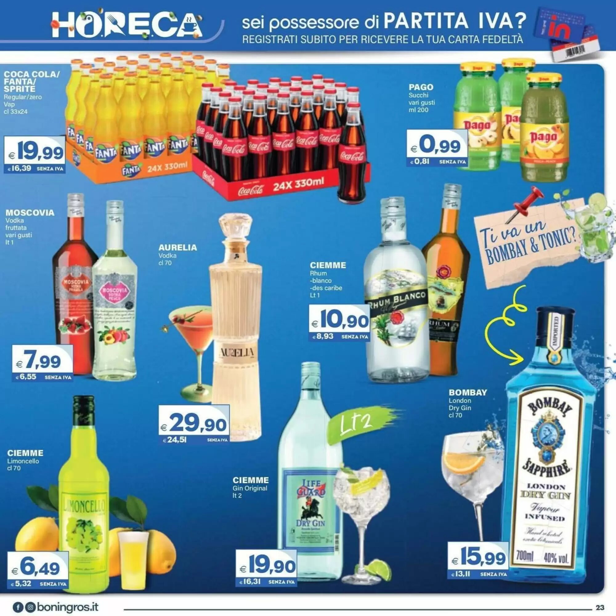 Volantino promozionale Boningros Cash and Carry  valide dal 20/08/2026 - Pagina 23.