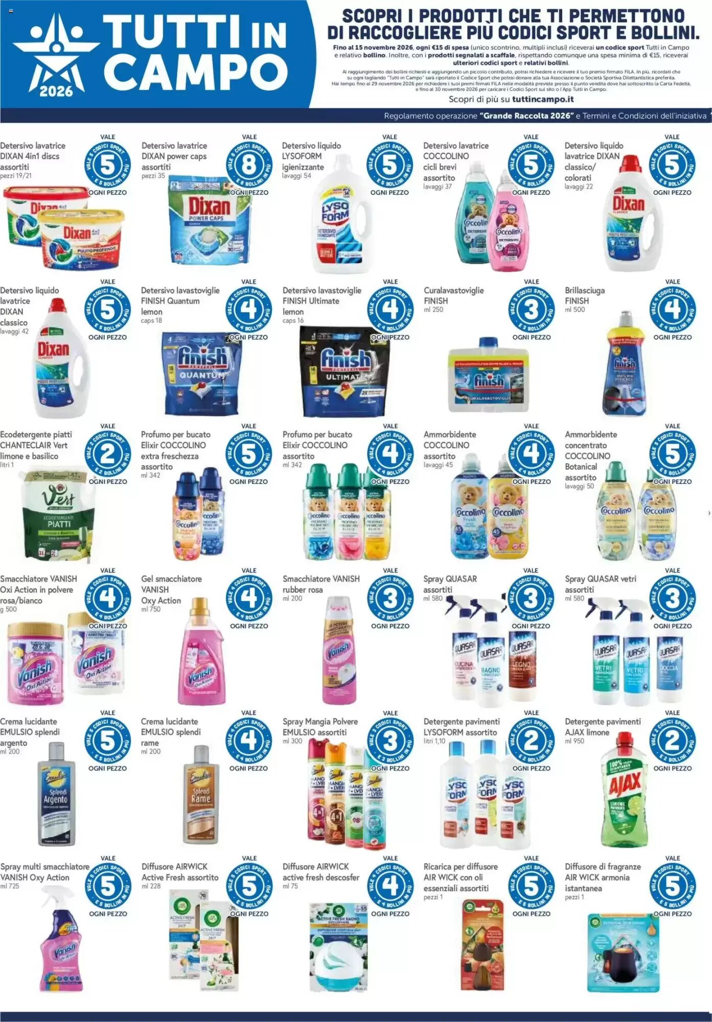 Volantino promozionale A&o  valide dal 20/08/2026 - Pagina 12.