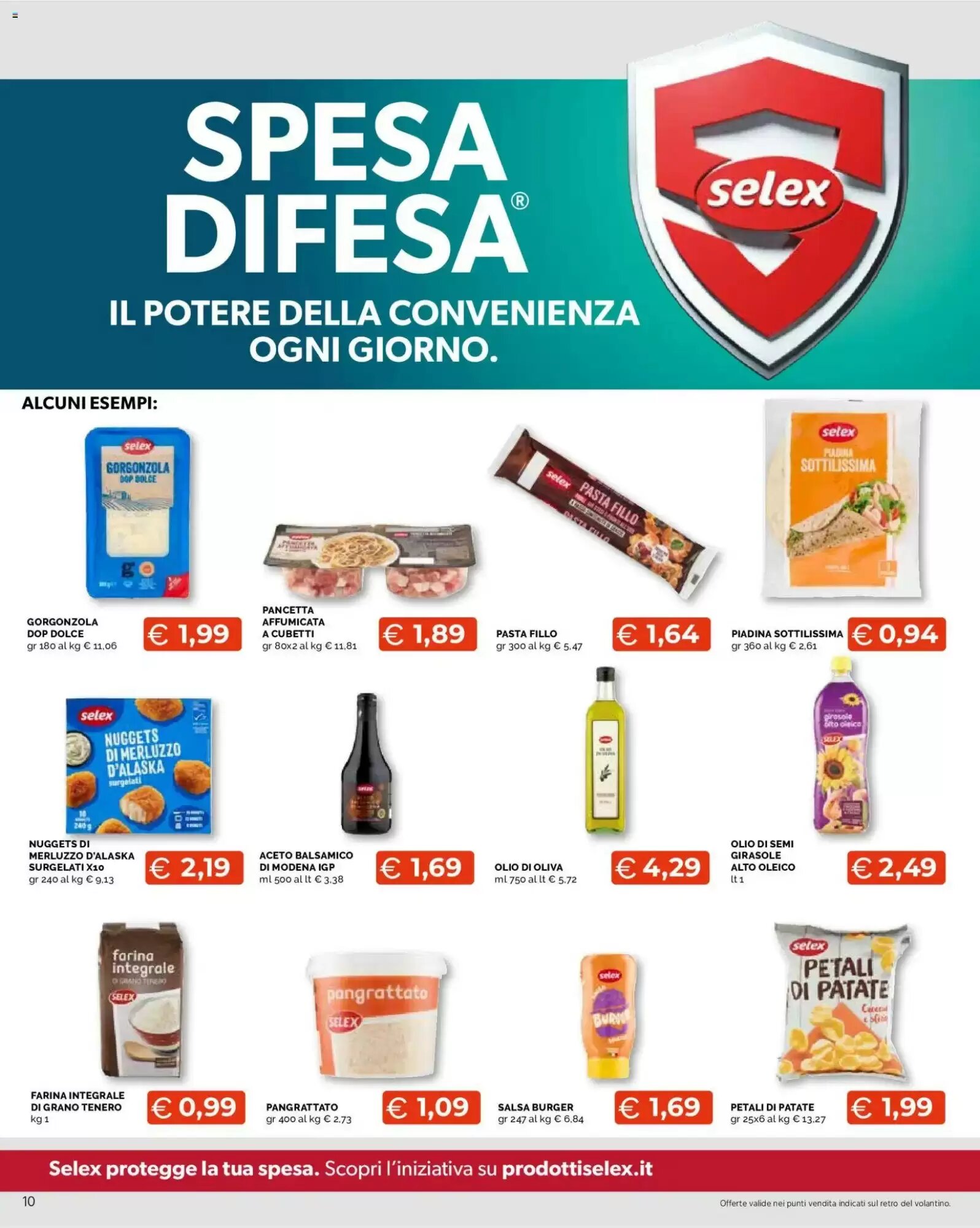Volantino promozionale Mercatò  valide dal 20/08/2026 - Pagina 10.