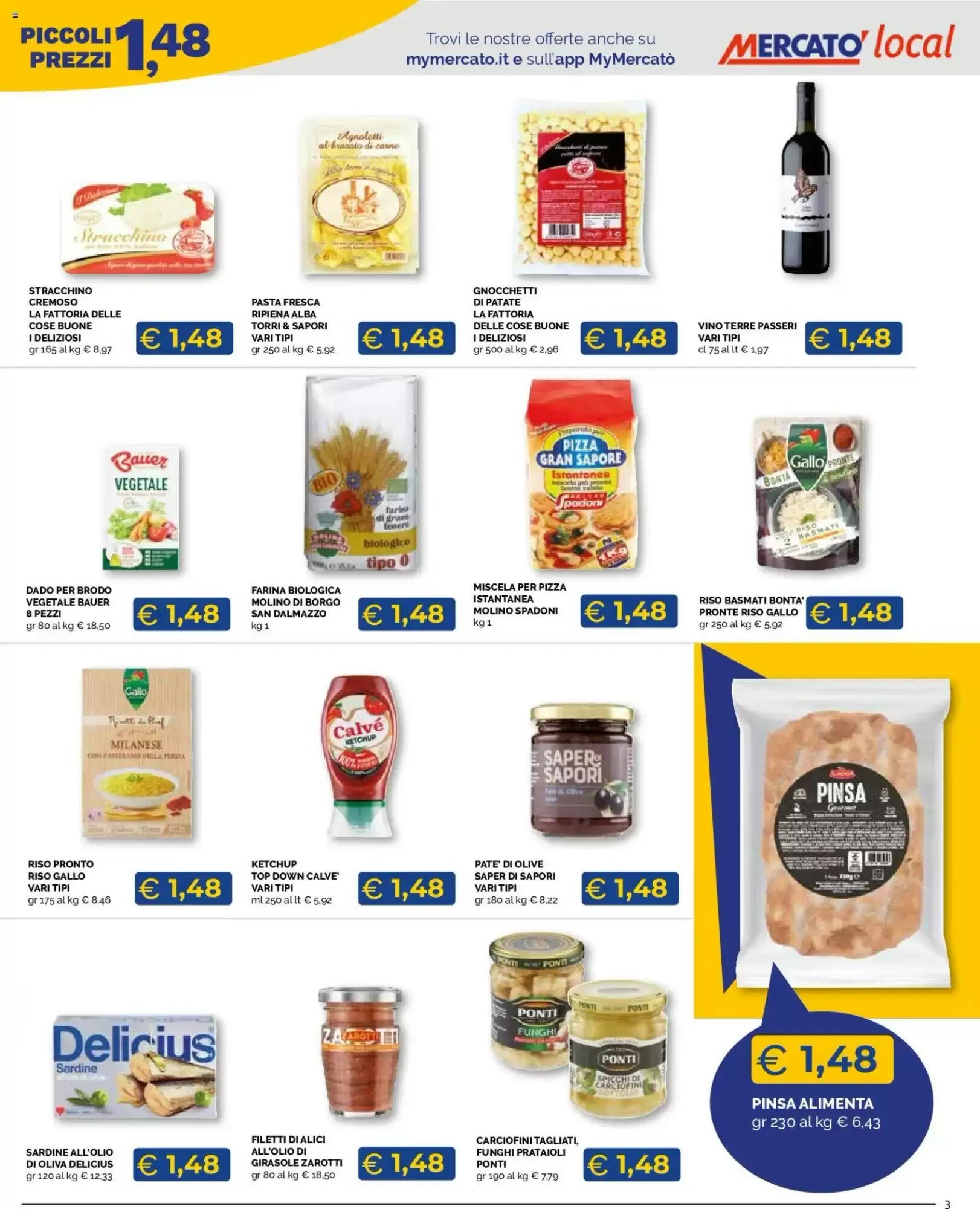 Volantino promozionale Mercatò  valide dal 20/08/2026 - Pagina 3.
