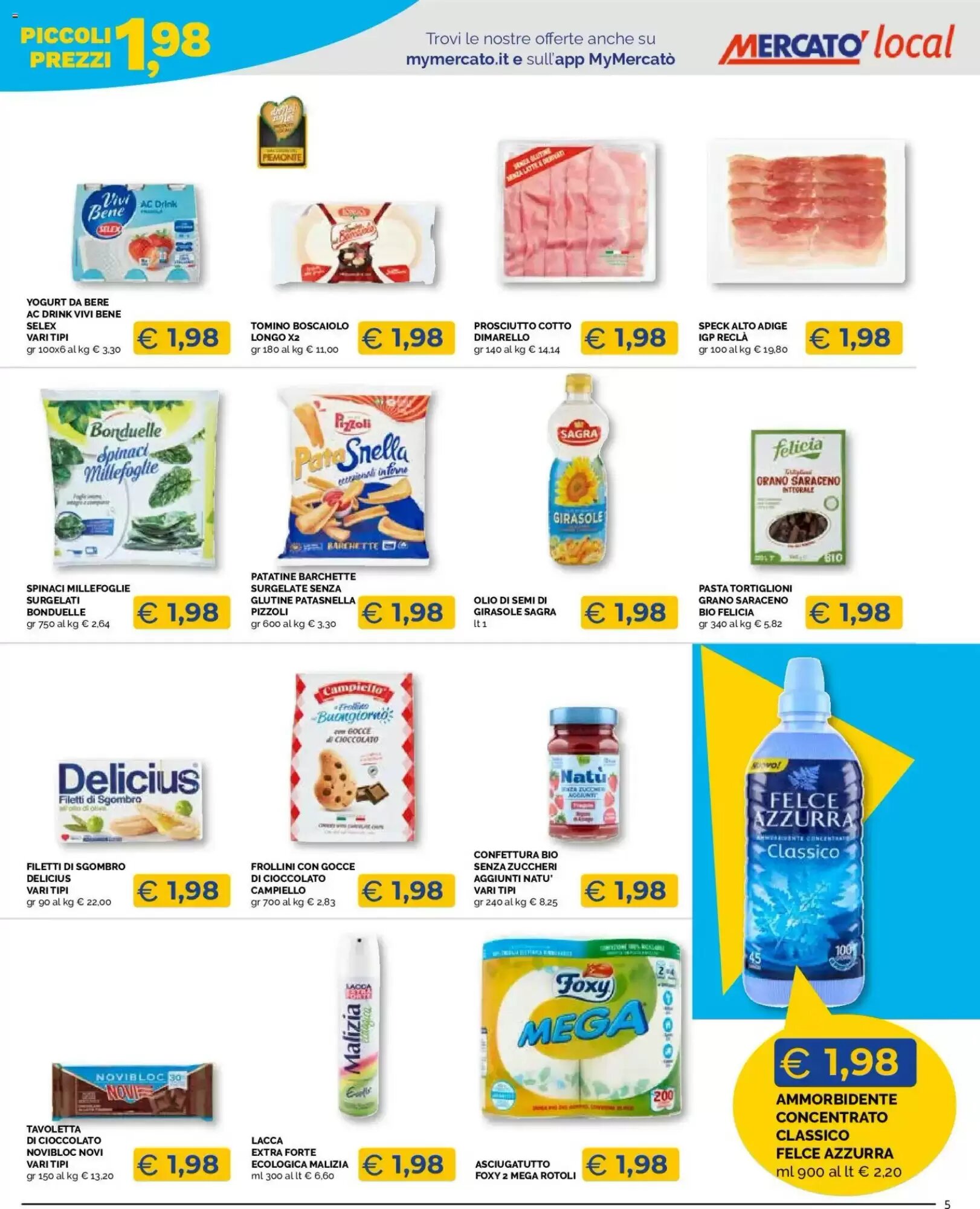 Volantino promozionale Mercatò  valide dal 20/08/2026 - Pagina 5.