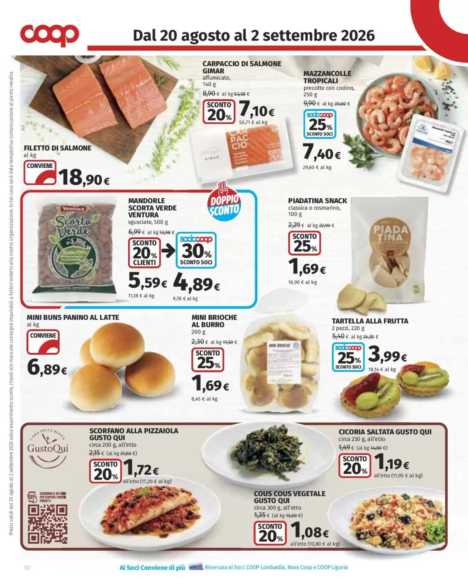 Volantino promozionale Coop Superstore  valide dal 20/08/2026 - Pagina 10.