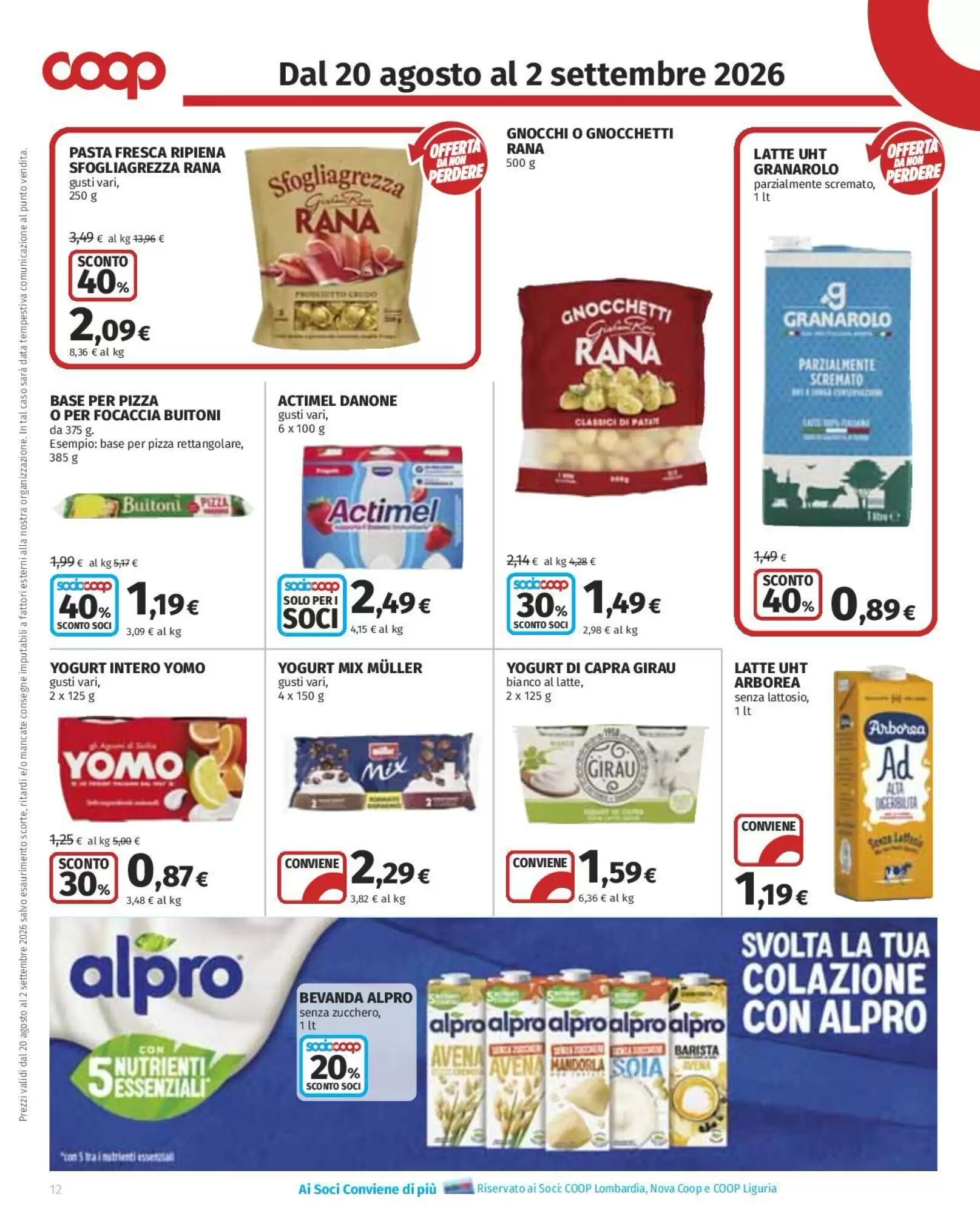 Volantino promozionale Coop Superstore  valide dal 20/08/2026 - Pagina 12.