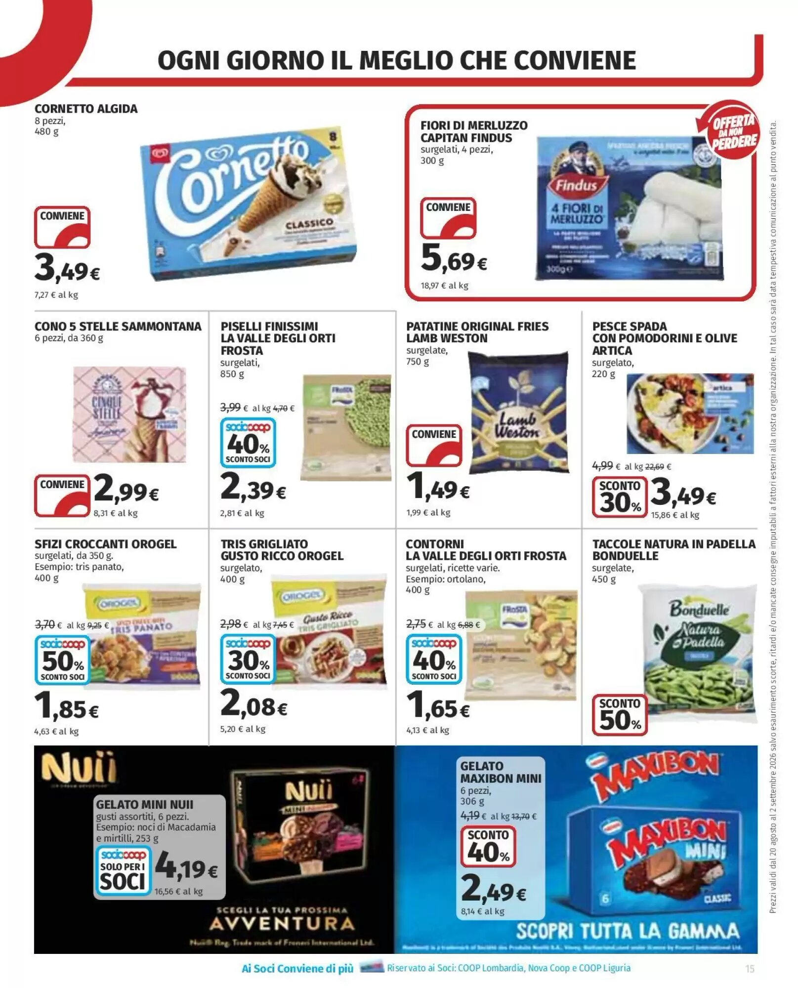 Volantino promozionale Coop Superstore  valide dal 20/08/2026 - Pagina 15.