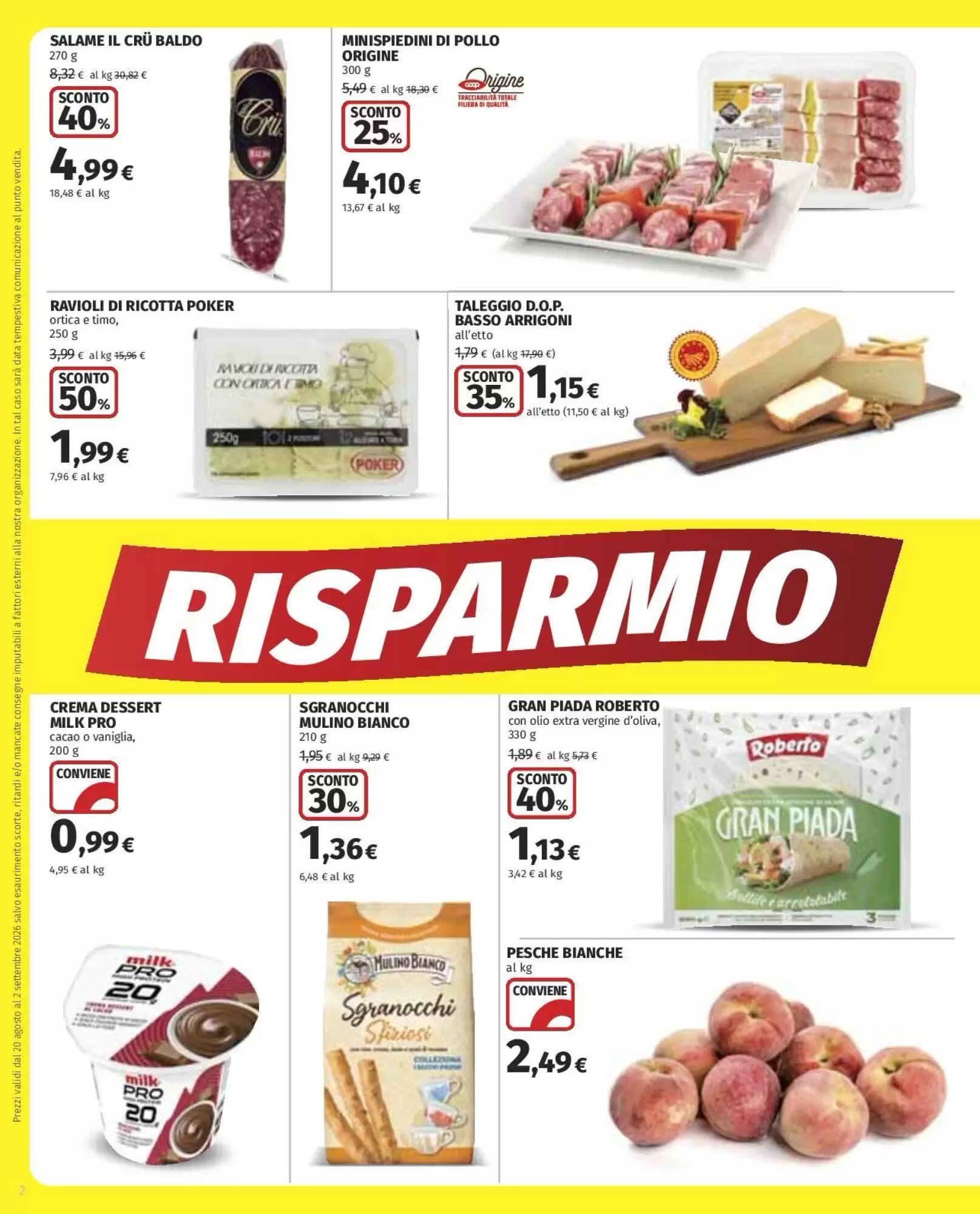Volantino promozionale Coop Superstore  valide dal 20/08/2026 - Pagina 2.
