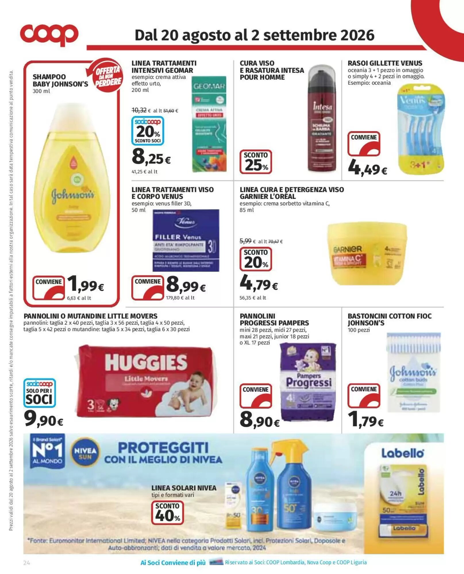 Volantino promozionale Coop Superstore  valide dal 20/08/2026 - Pagina 24.