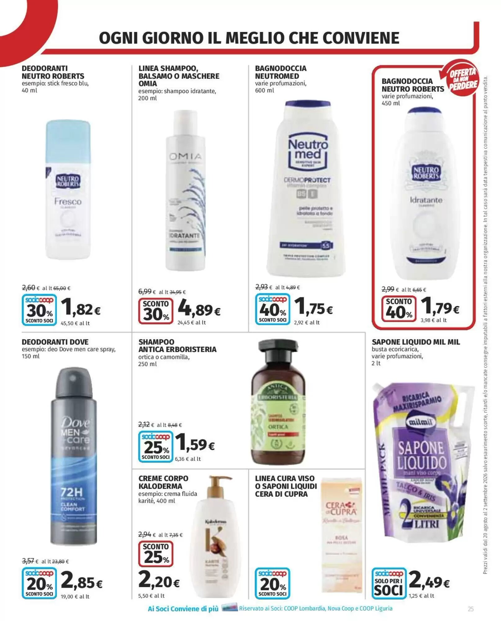 Volantino promozionale Coop Superstore  valide dal 20/08/2026 - Pagina 25.