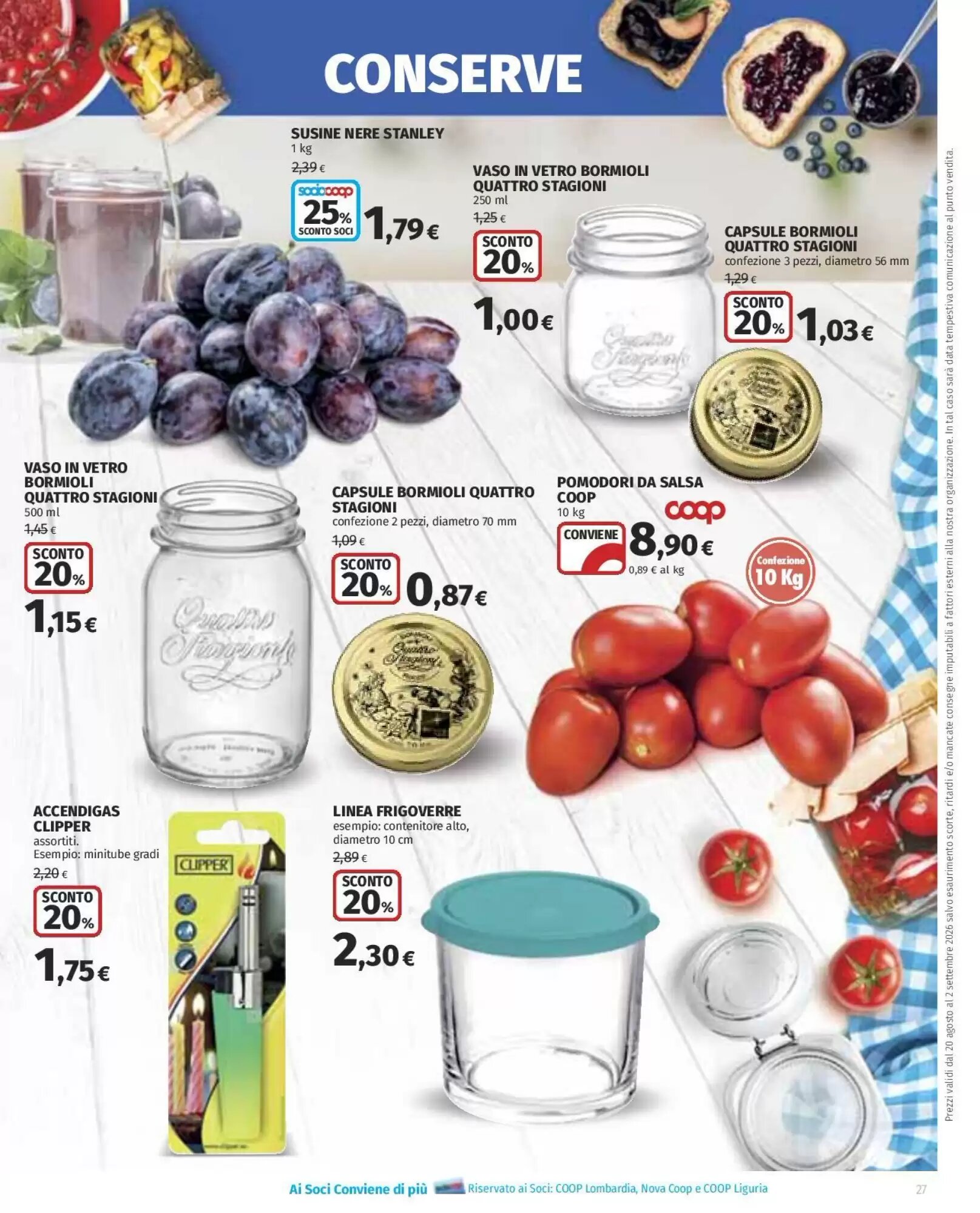 Volantino promozionale Coop Superstore  valide dal 20/08/2026 - Pagina 27.
