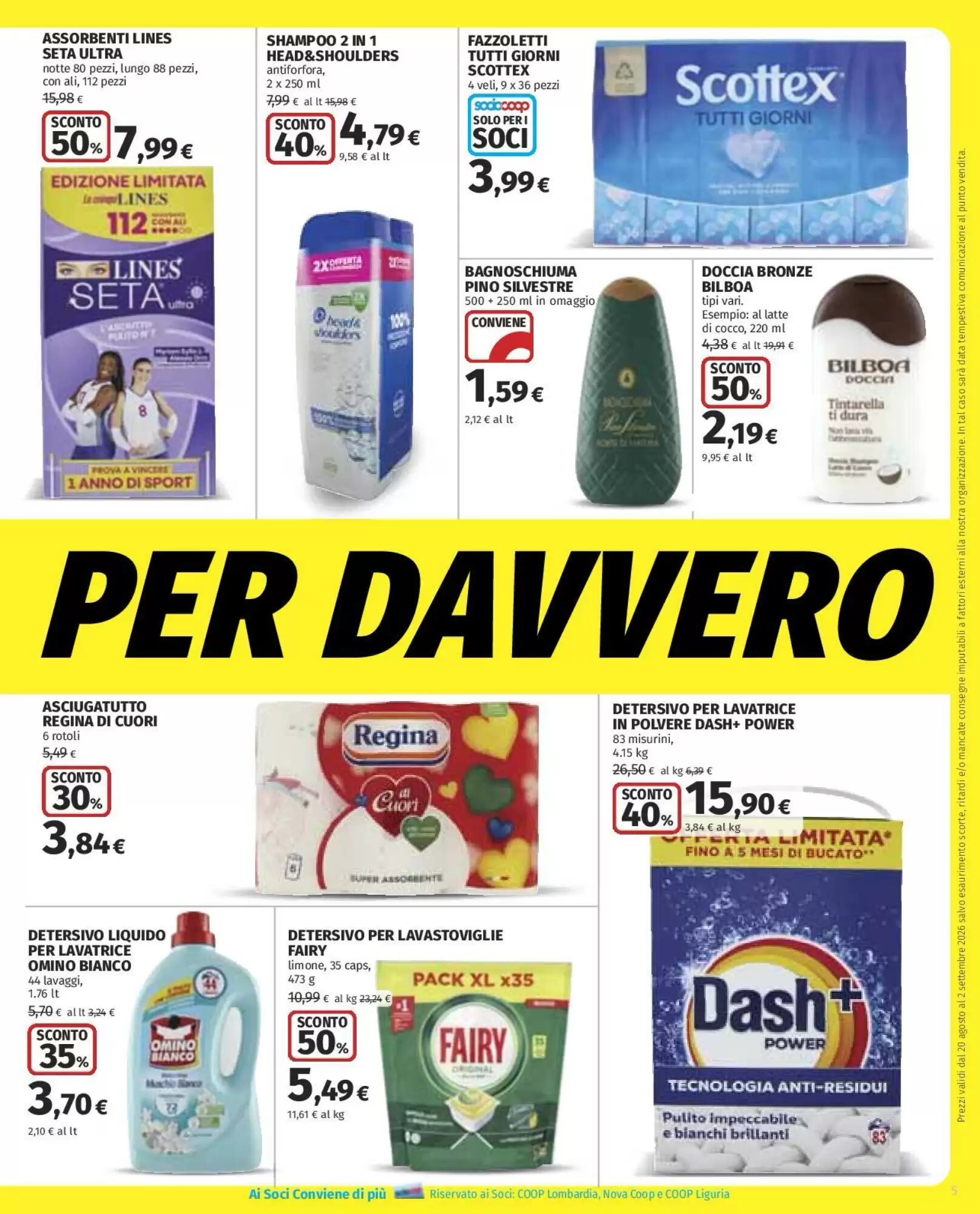 Volantino promozionale Coop Superstore  valide dal 20/08/2026 - Pagina 5.