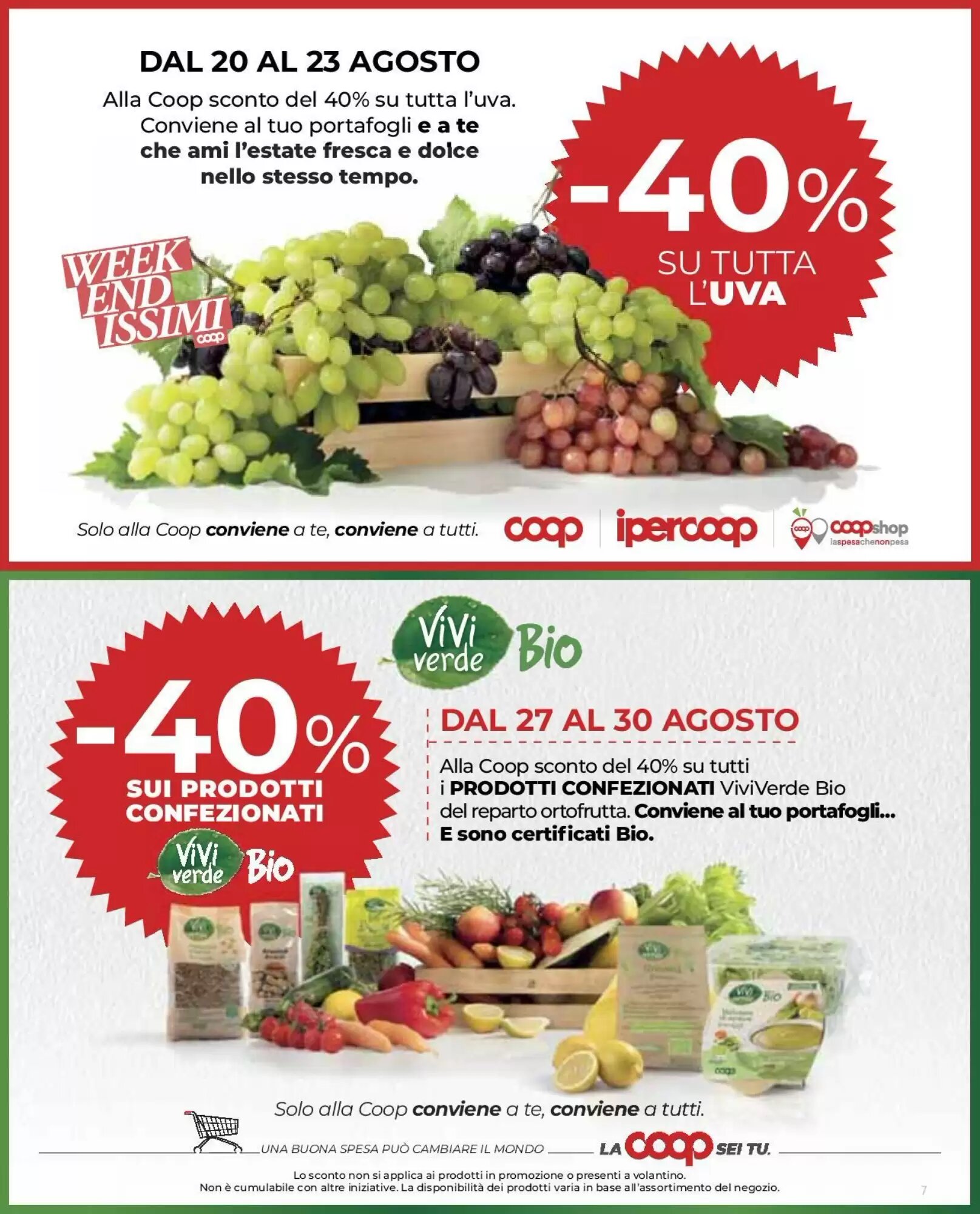 Volantino promozionale Coop Superstore  valide dal 20/08/2026 - Pagina 7.
