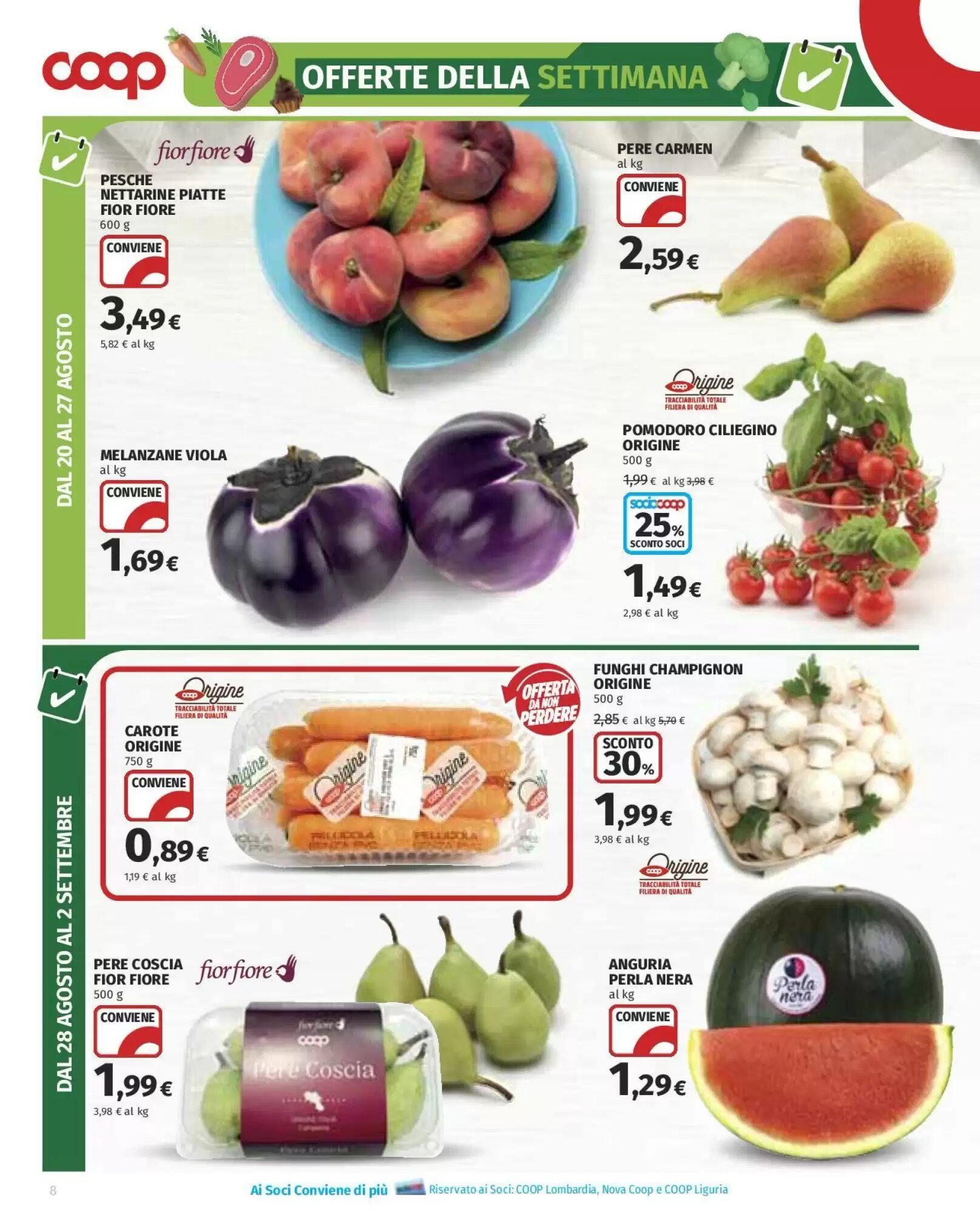 Volantino promozionale Coop Superstore  valide dal 20/08/2026 - Pagina 8.