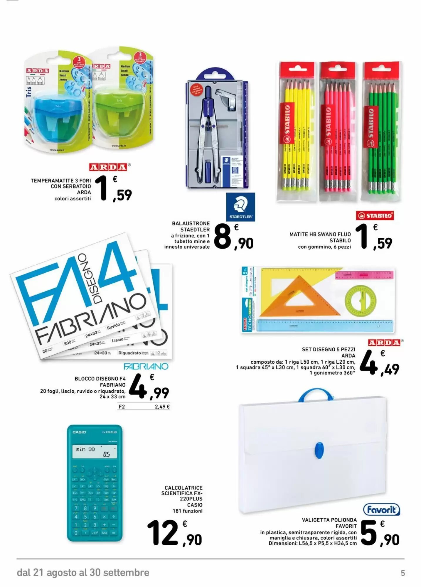 Volantino promozionale Spesa Facile Conad  valide dal 20/08/2026 - Pagina 5.