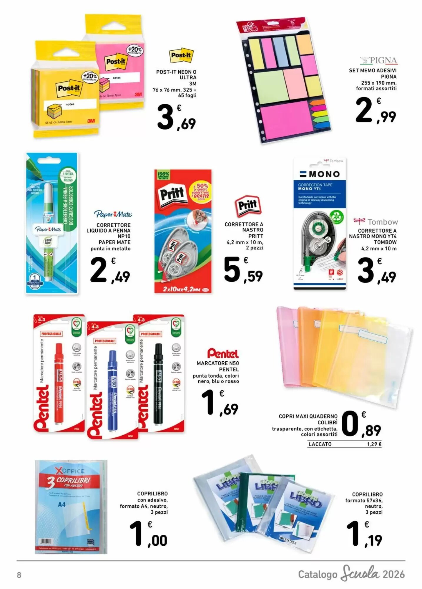 Volantino promozionale Spesa Facile Conad  valide dal 20/08/2026 - Pagina 8.