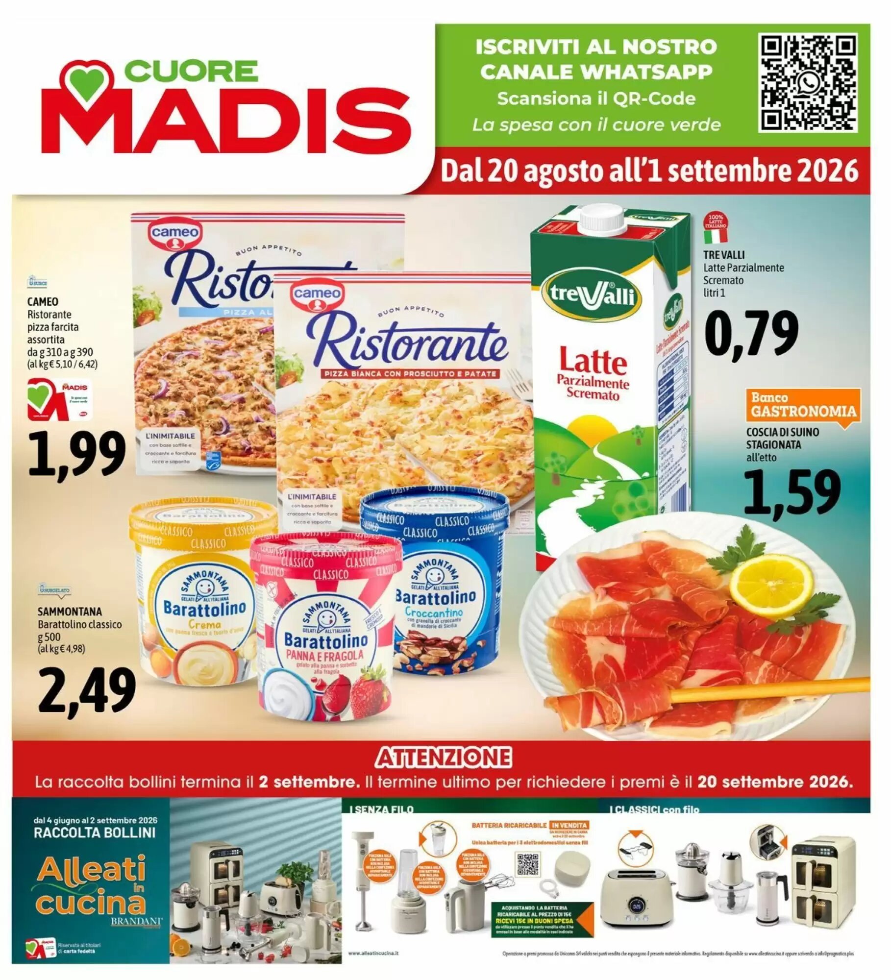Volantino promozionale Madis  valide dal 20/08/2026 - Pagina 1.