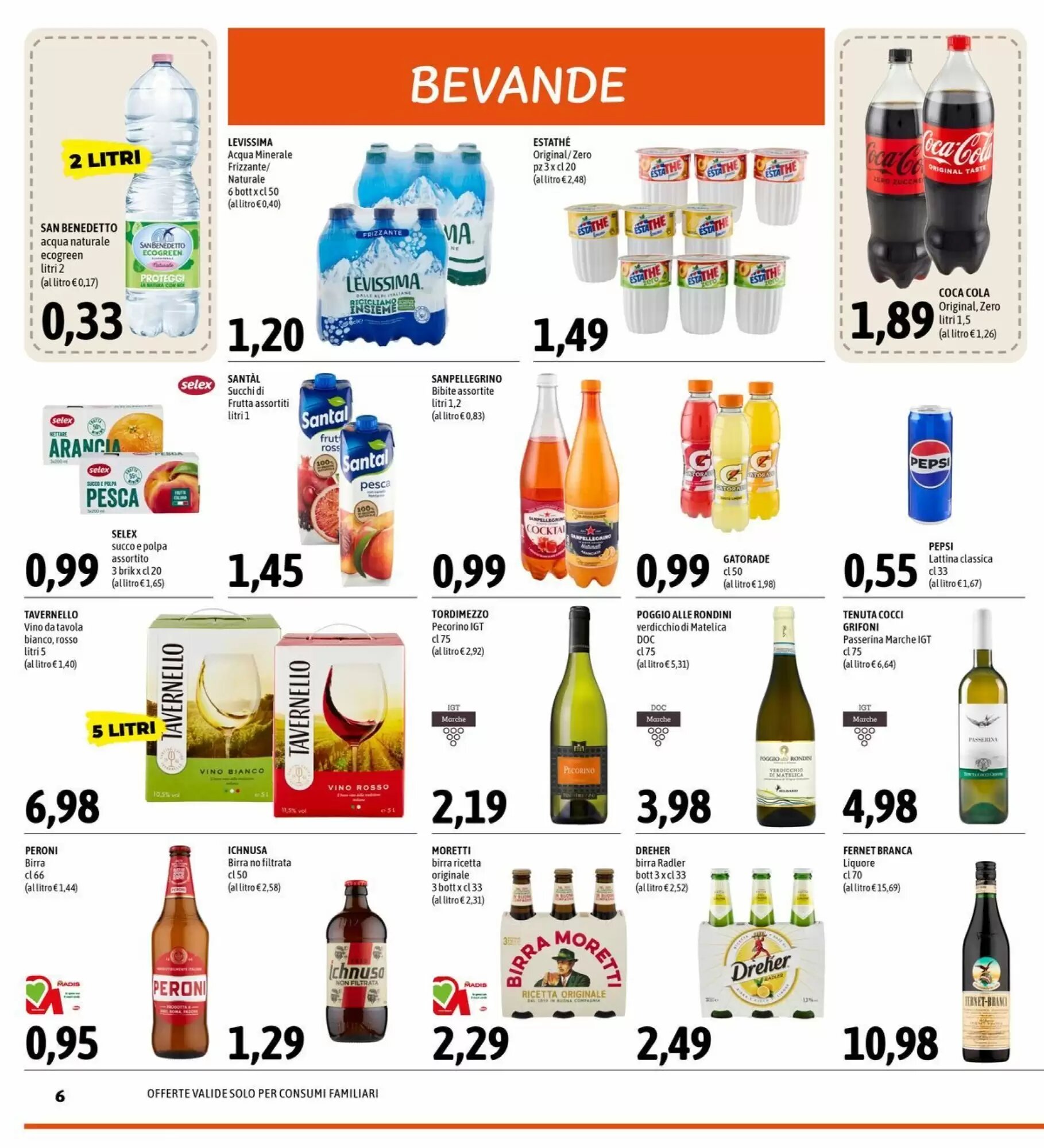 Volantino promozionale Madis  valide dal 20/08/2026 - Pagina 6.