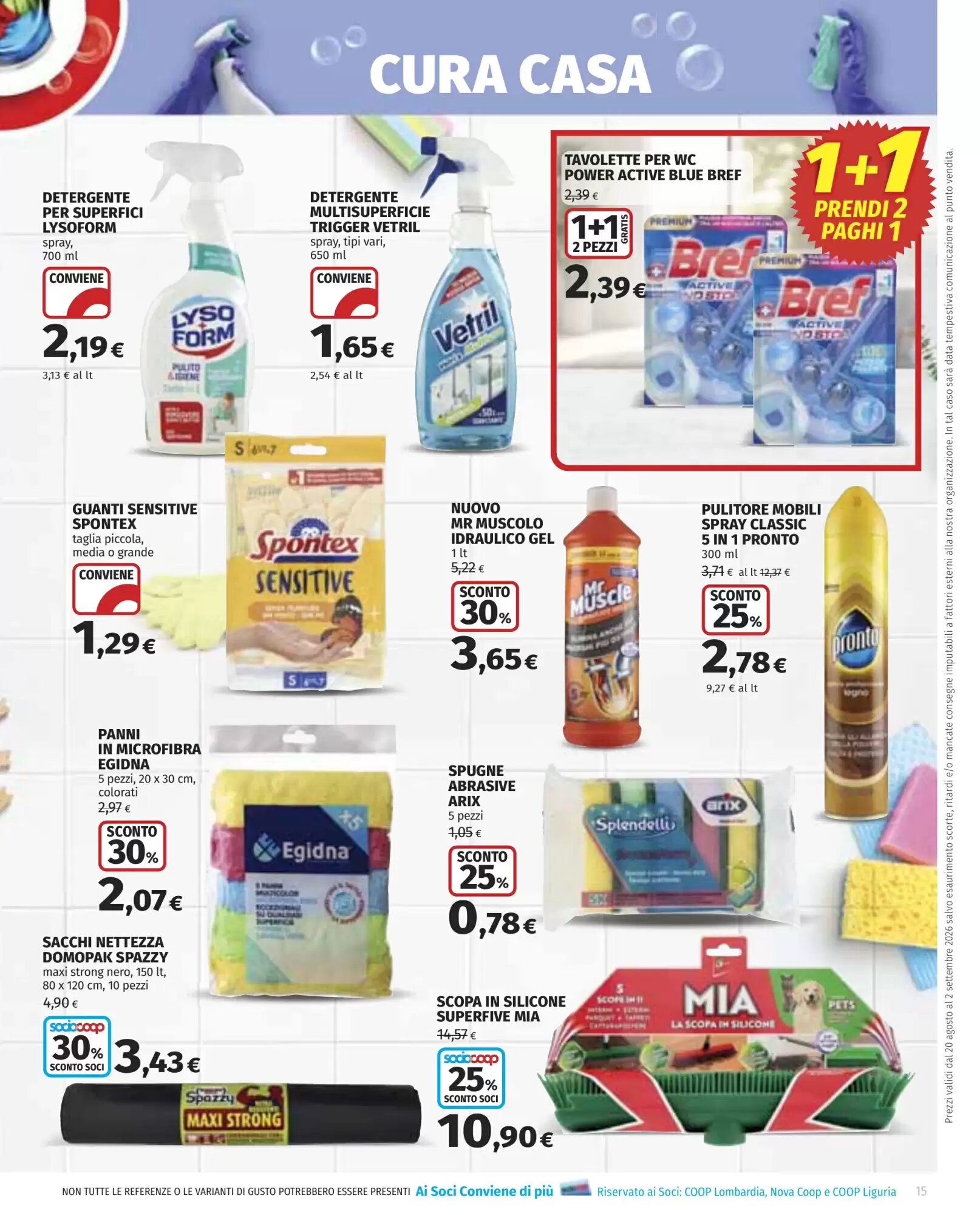 Volantino promozionale Coop  valide dal 20/08/2026 - Pagina 15.
