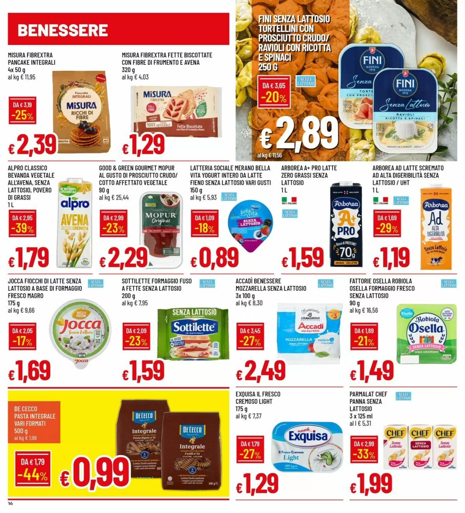 Volantino promozionale Galassia  valide dal 20/08/2026 - Pagina 16.