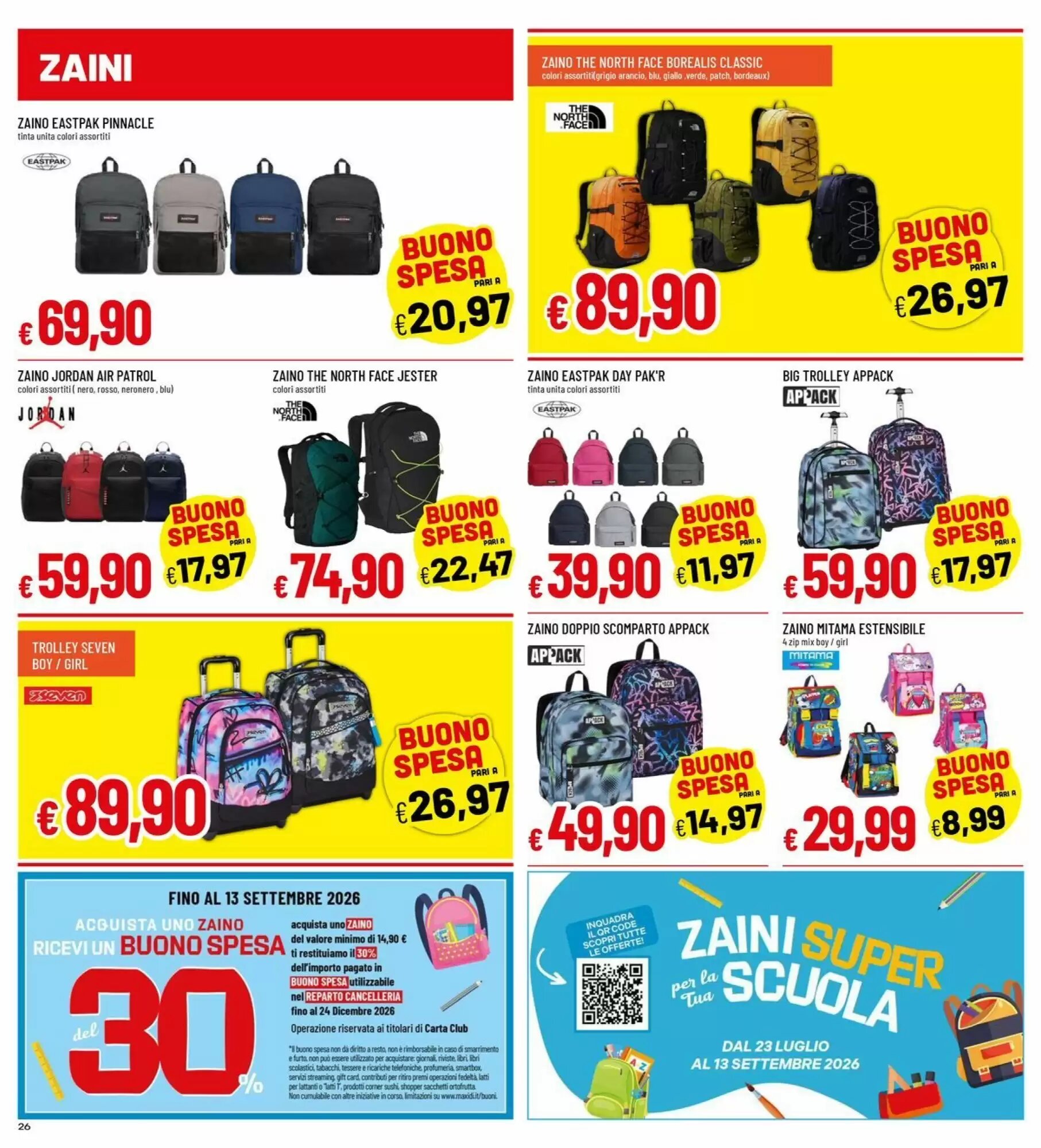 Volantino promozionale Galassia  valide dal 20/08/2026 - Pagina 26.