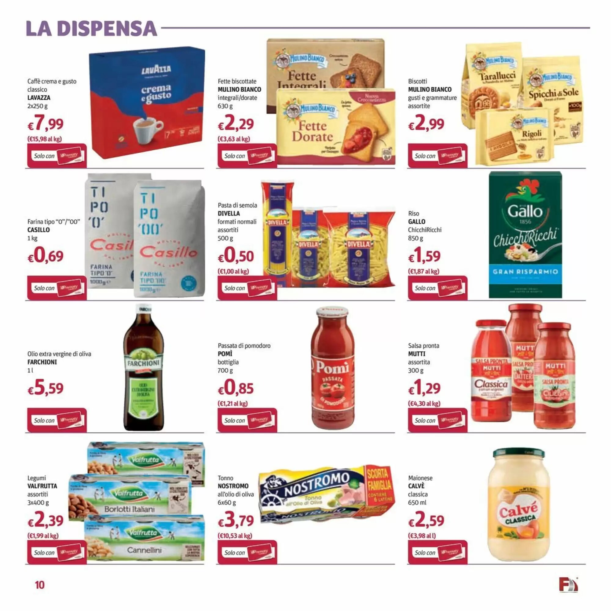 Volantino promozionale Futura Supermercati  valide dal 20/08/2026 - Pagina 10.
