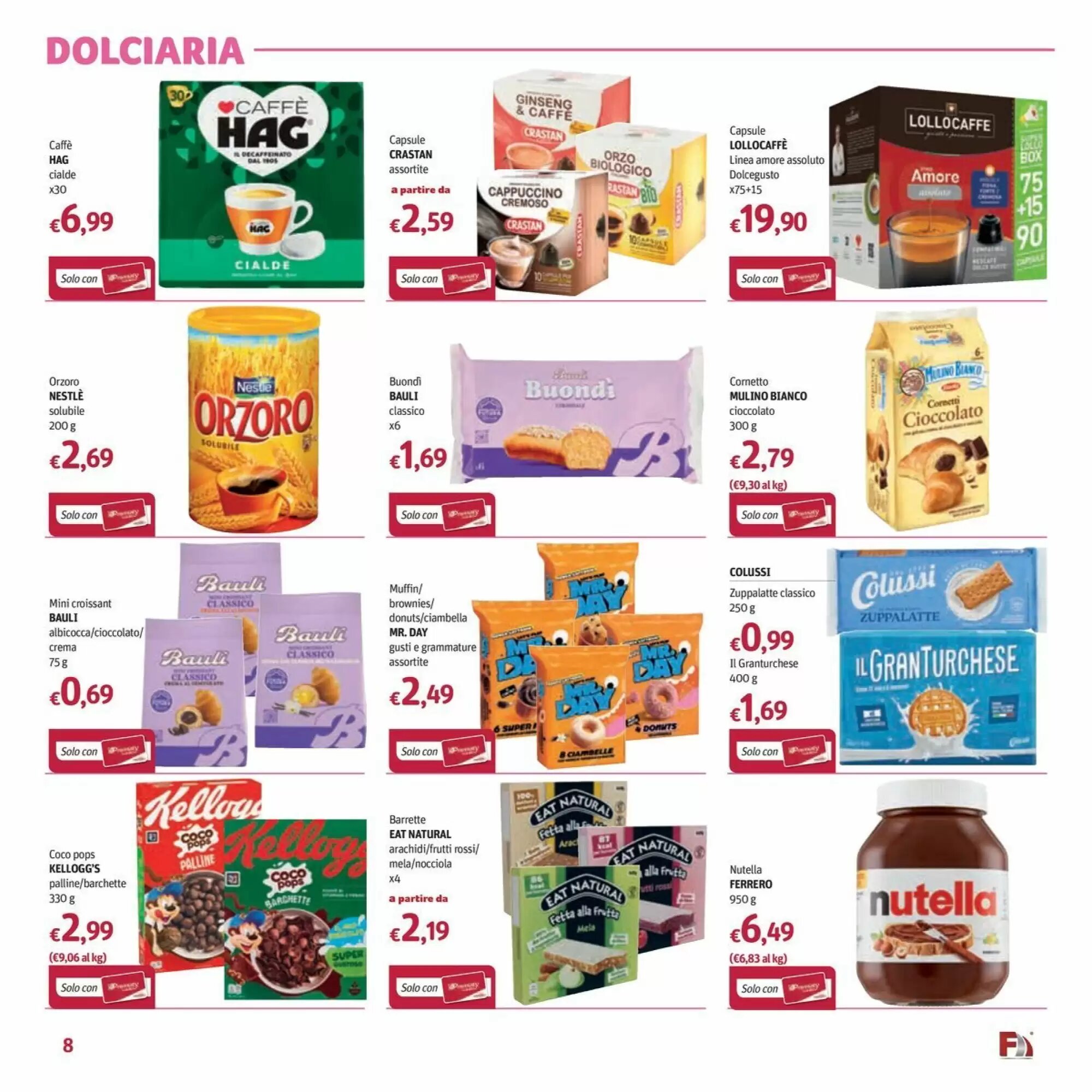 Volantino promozionale Futura Supermercati  valide dal 20/08/2026 - Pagina 8.