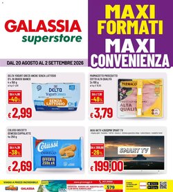 Volantino promozionale Galassia superstore  valide dal 20/08/2026