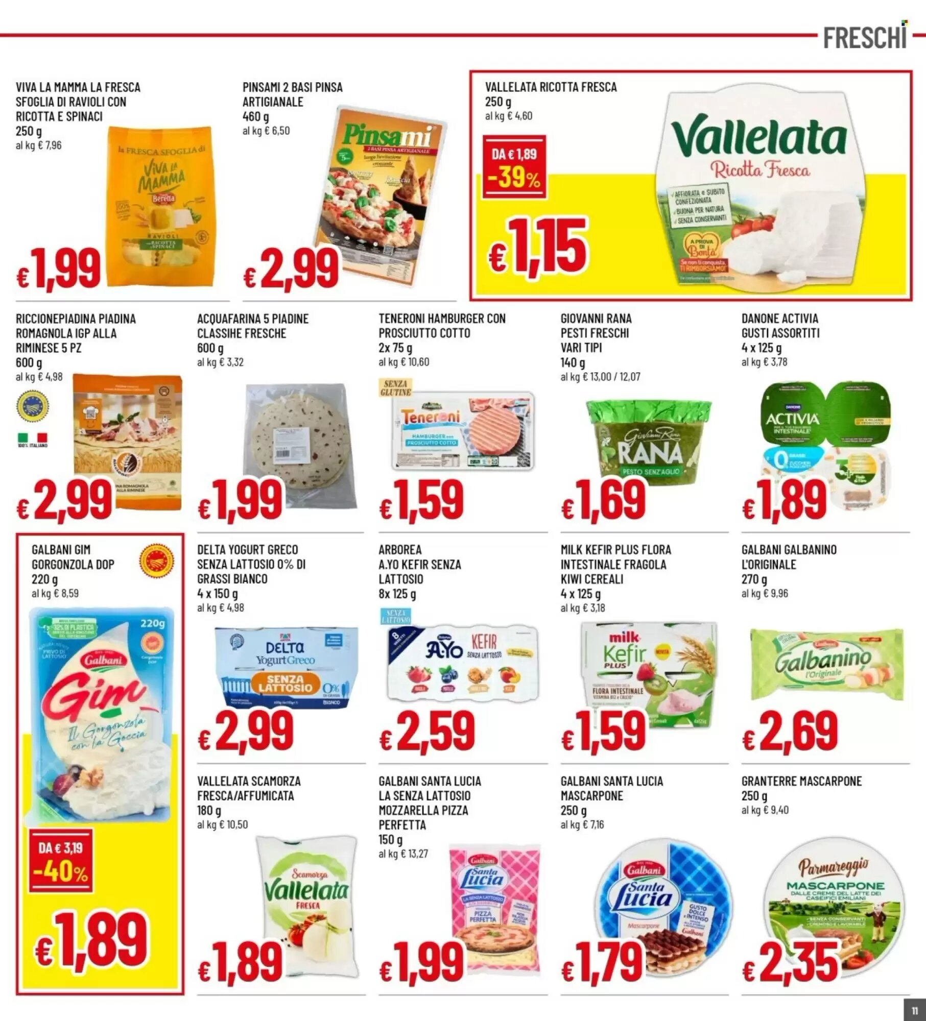 Volantino promozionale Famila  valide dal 20/08/2026 - Pagina 11.