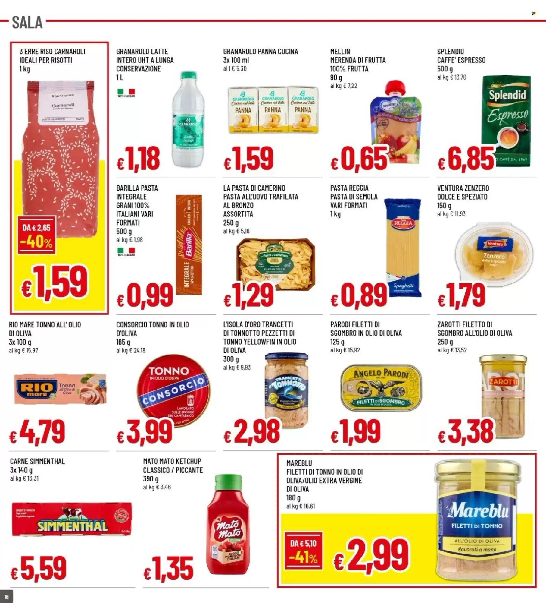 Volantino promozionale Famila  valide dal 20/08/2026 - Pagina 16.