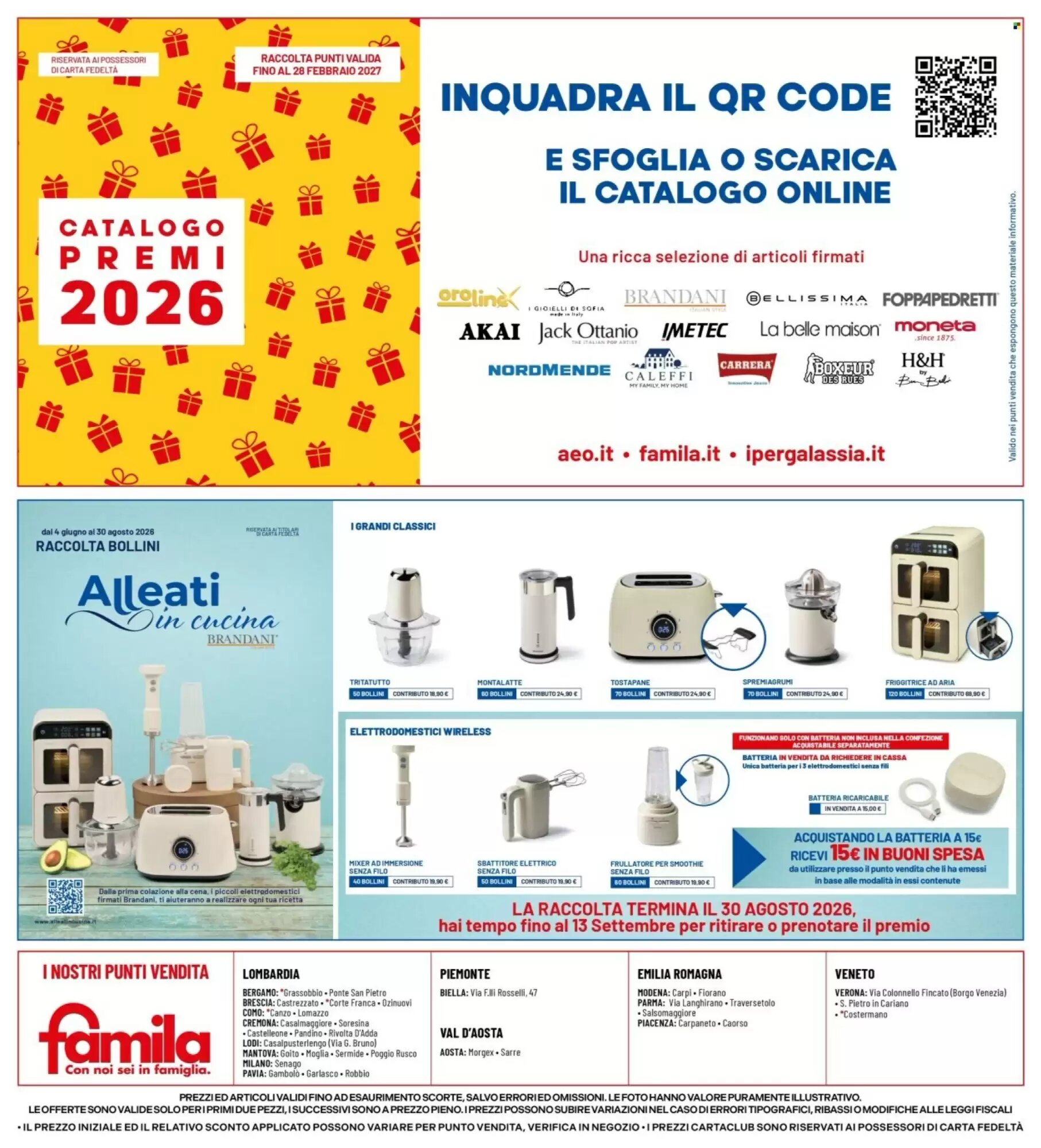 Volantino promozionale Famila  valide dal 20/08/2026 - Pagina 24.