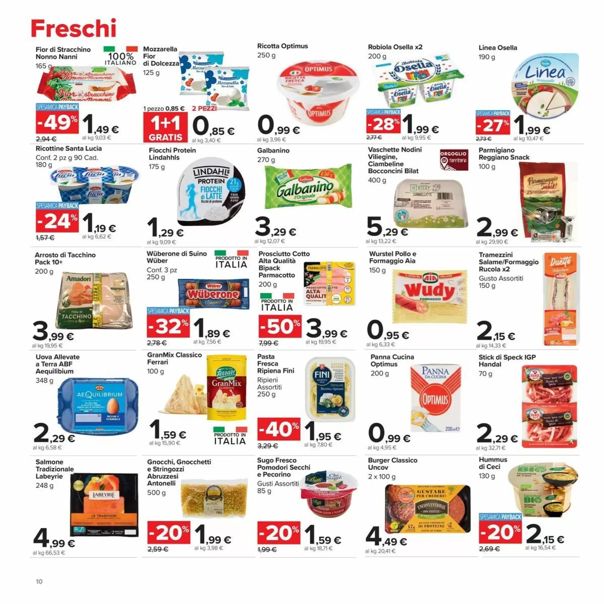 Volantino promozionale Carrefour Market  valide dal 20/08/2026 - Pagina 10.