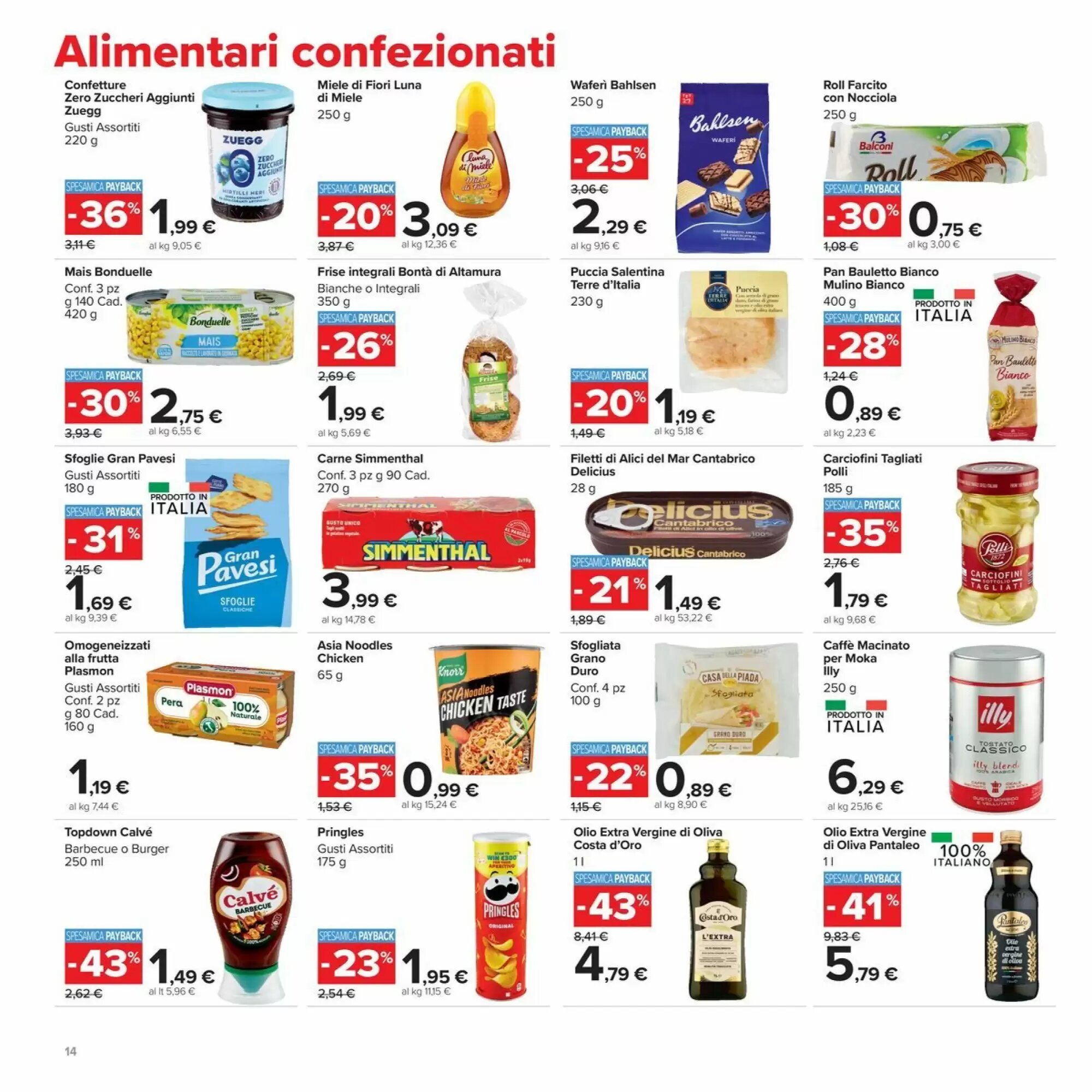 Volantino promozionale Carrefour Market  valide dal 20/08/2026 - Pagina 14.
