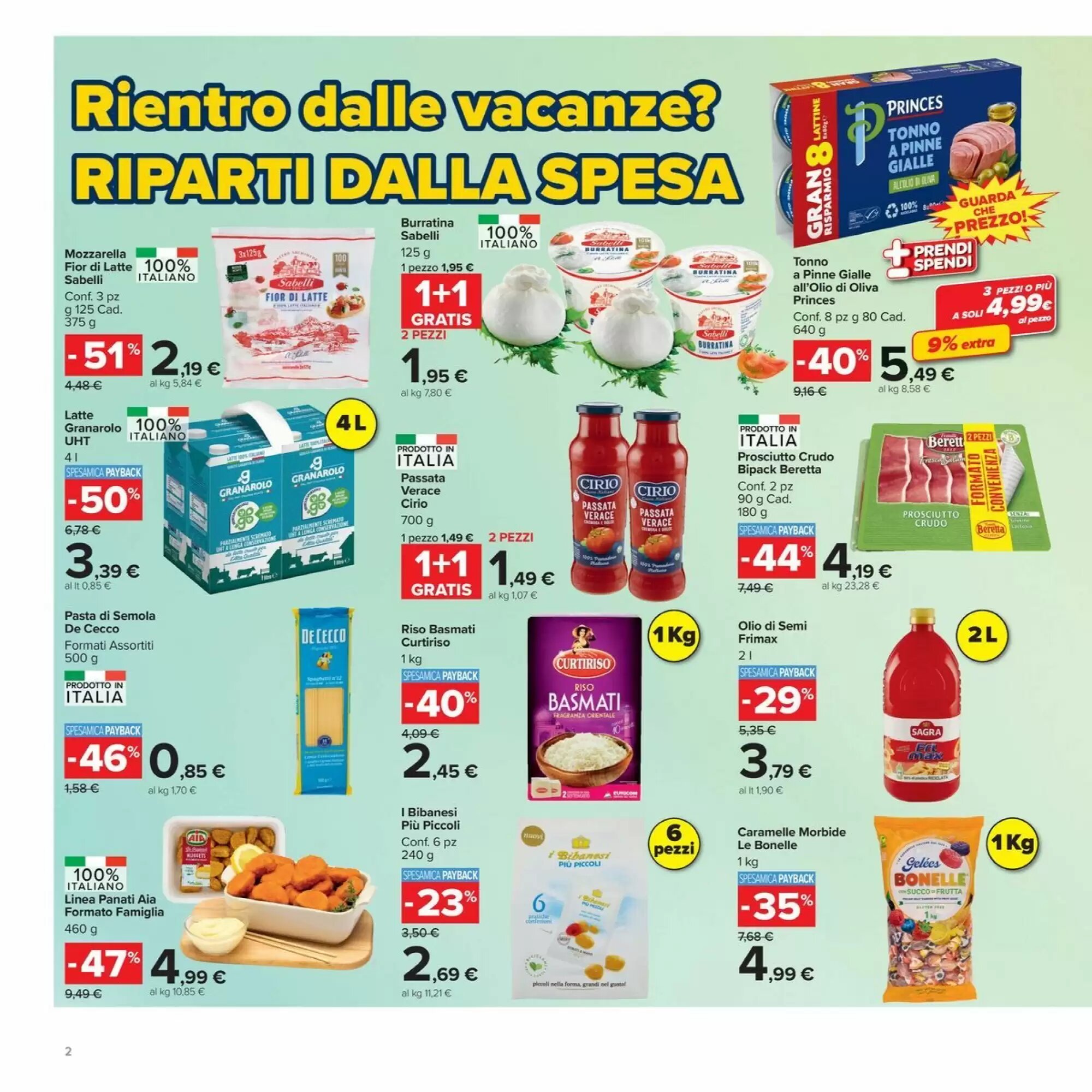 Volantino promozionale Carrefour Market  valide dal 20/08/2026 - Pagina 2.