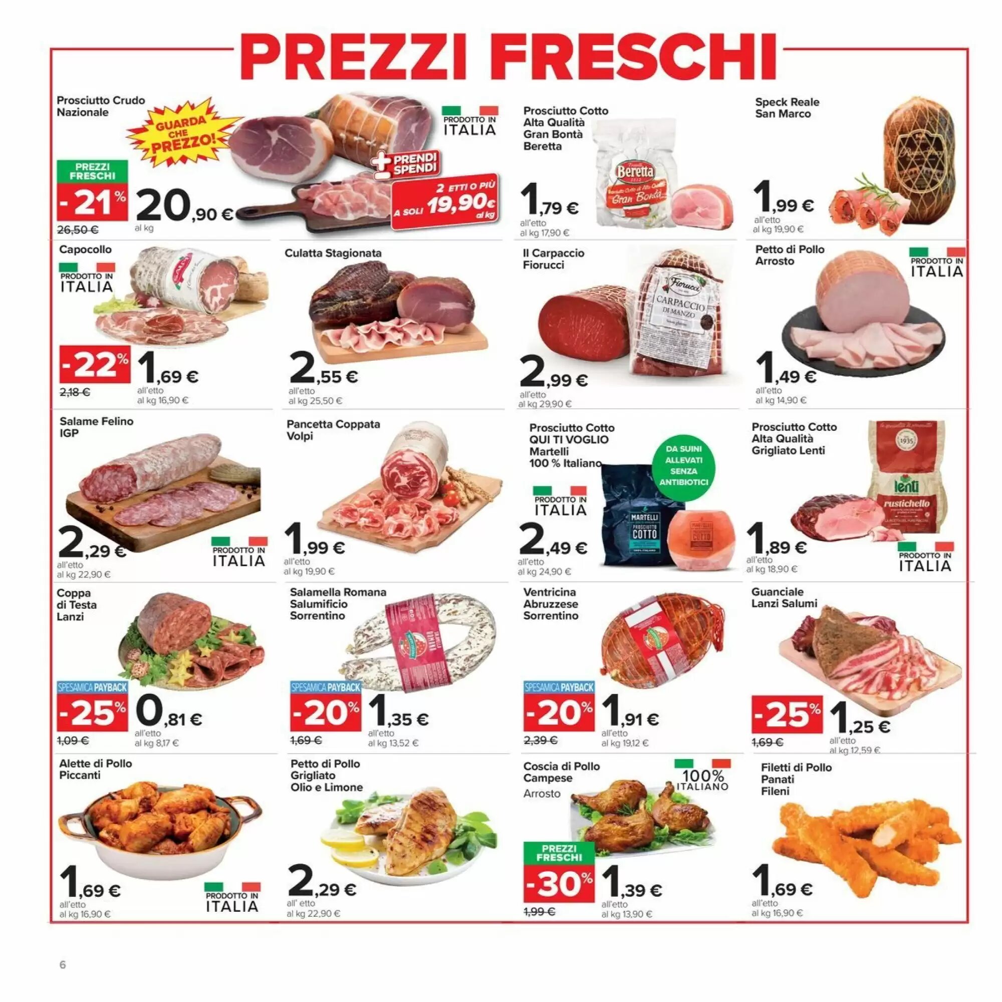 Volantino promozionale Carrefour Market  valide dal 20/08/2026 - Pagina 6.