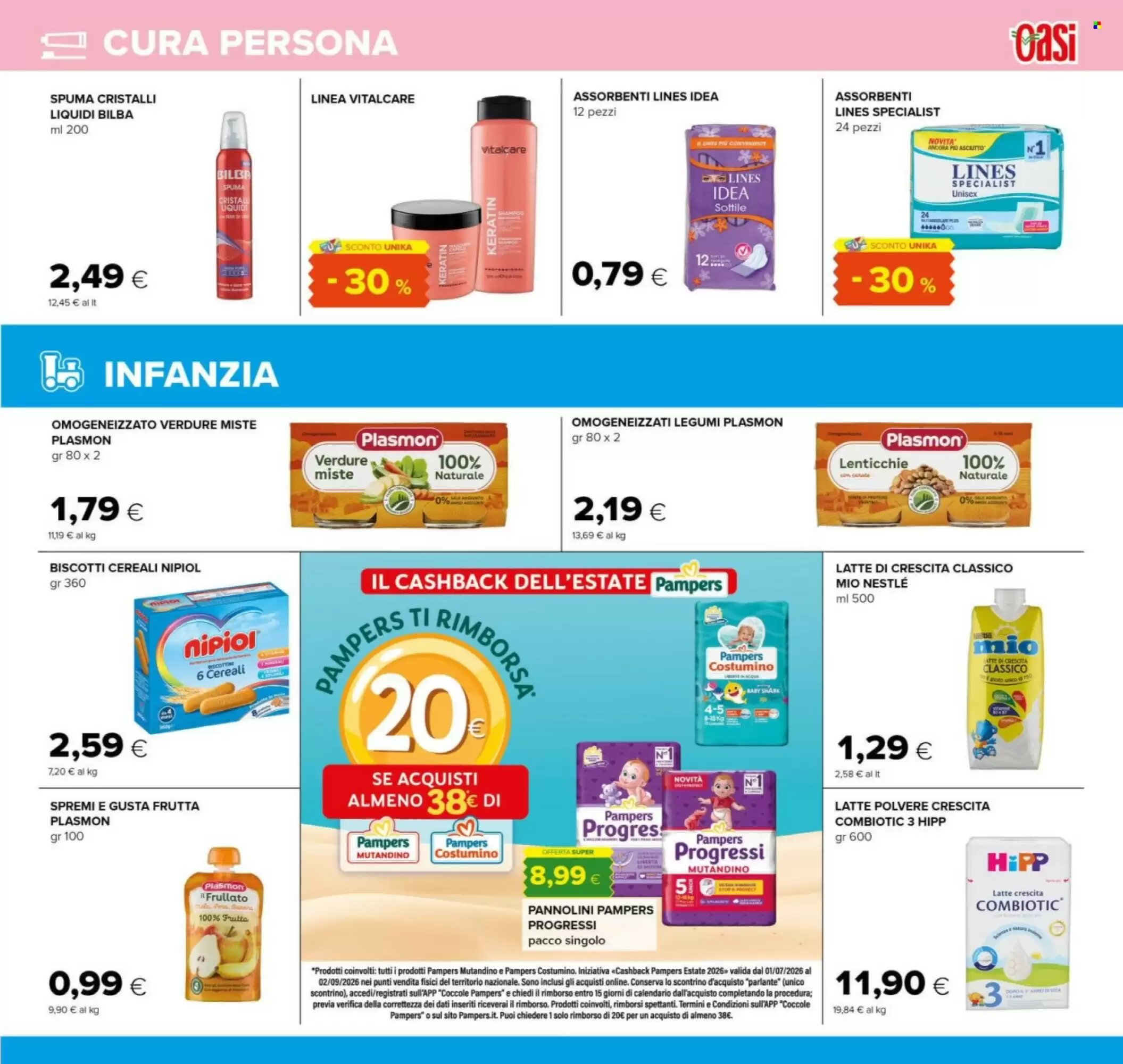 Volantino promozionale Oasi  valide dal 20/08/2026 - Pagina 29.