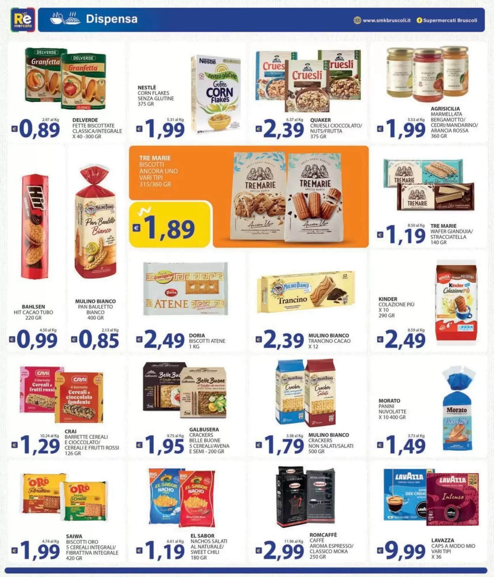 Volantino promozionale Re Mercato Lucrezia  valide dal 21/08/2026 - Pagina 8.