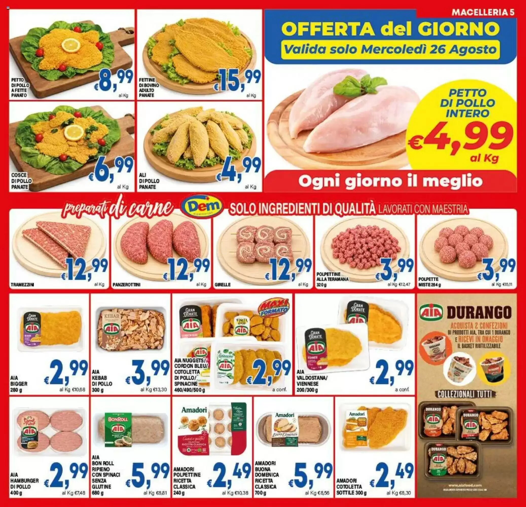 Volantino promozionale DEM  valide dal 21/08/2026 - Pagina 5.