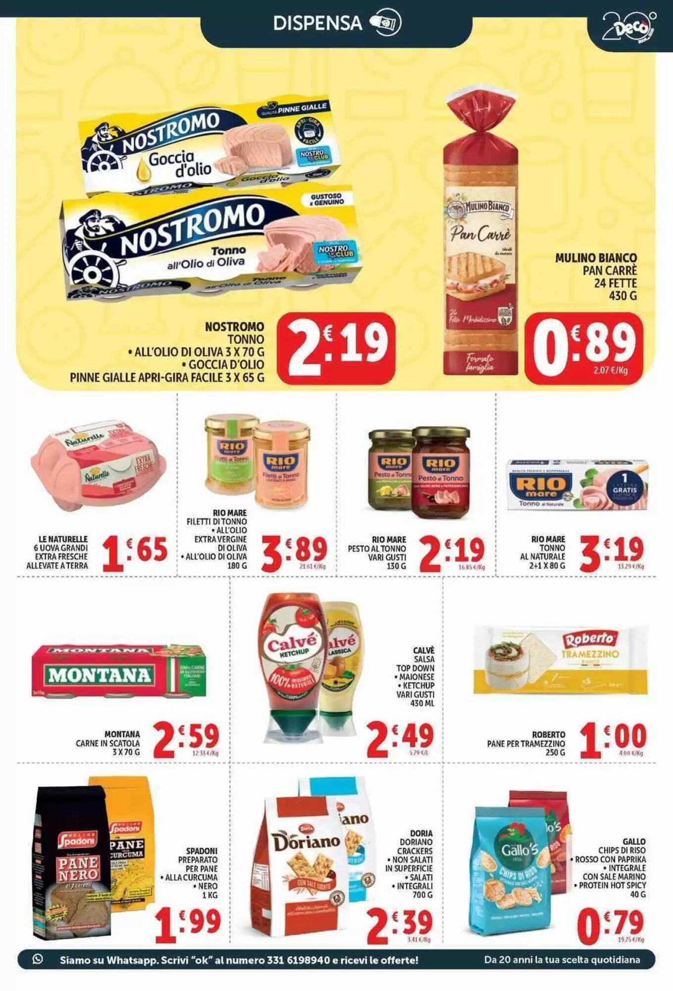 Volantino promozionale Deco Supermercati  valide dal 21/08/2026 - Pagina 15.