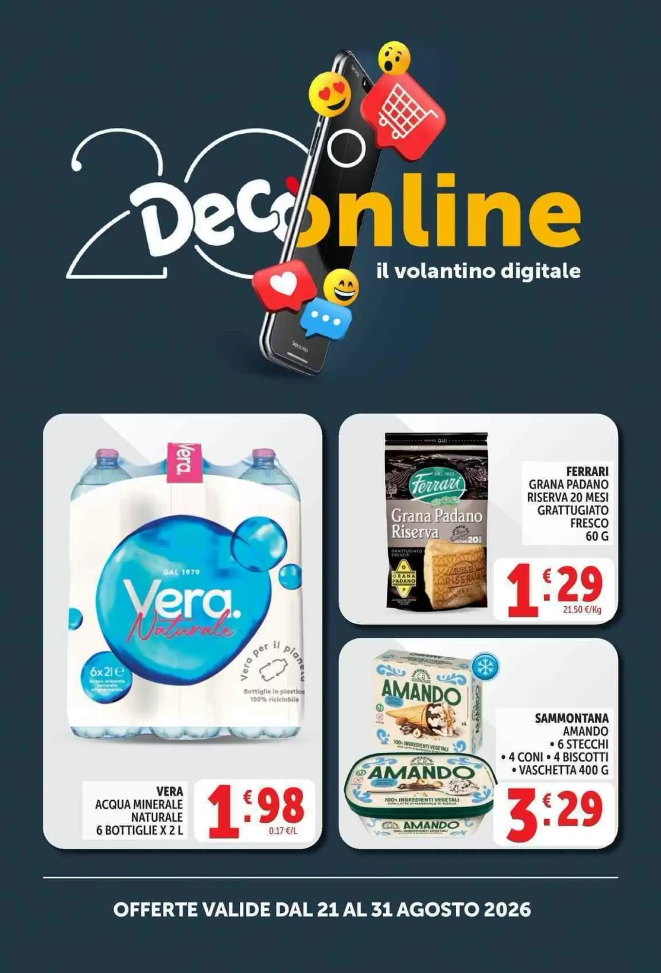 Volantino promozionale Deco Supermercati  valide dal 21/08/2026 - Pagina 21.