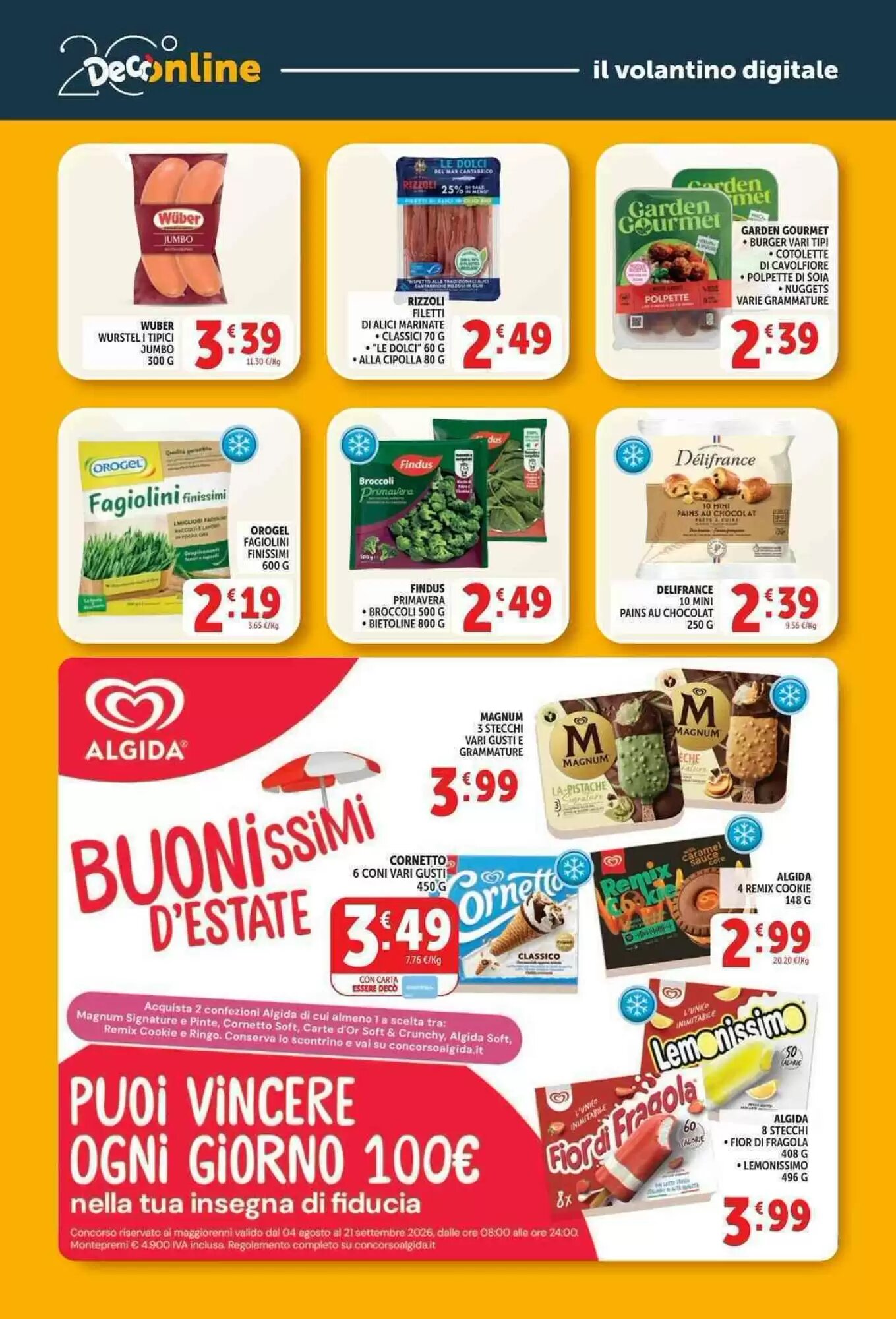 Volantino promozionale Deco Supermercati  valide dal 21/08/2026 - Pagina 23.
