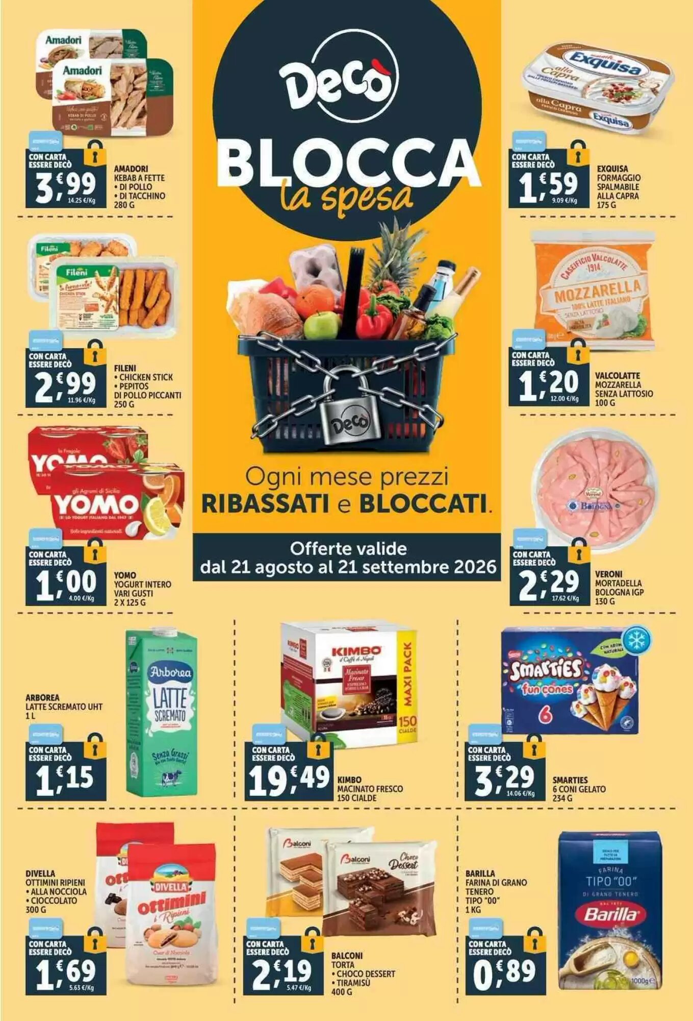 Volantino promozionale Deco Supermercati  valide dal 21/08/2026 - Pagina 32.