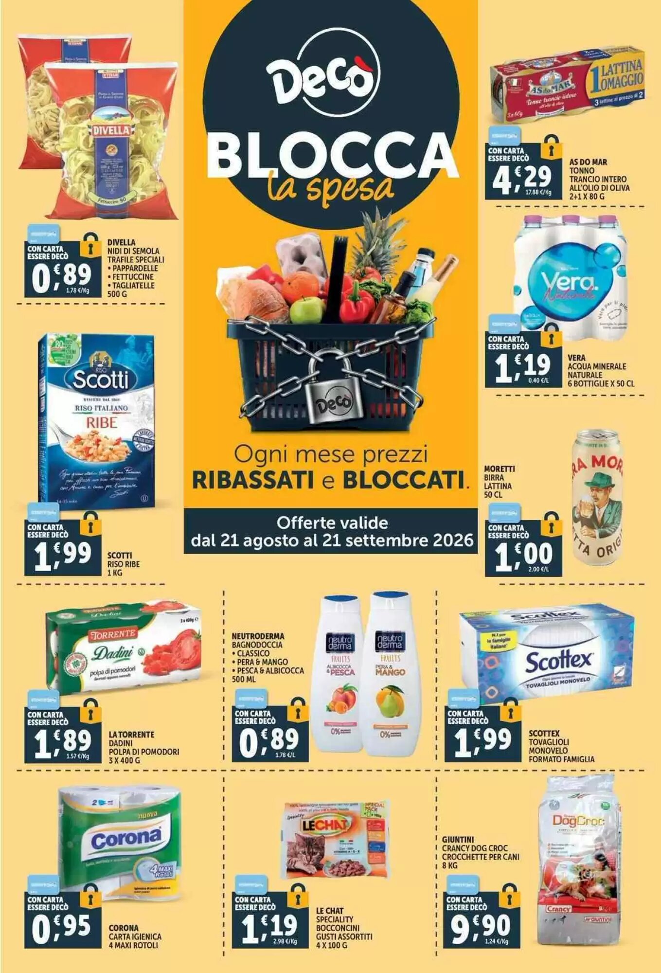 Volantino promozionale Deco Supermercati  valide dal 21/08/2026 - Pagina 33.