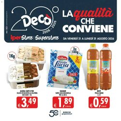 Volantino promozionale Deco Iperstore  valide dal 21/08/2026